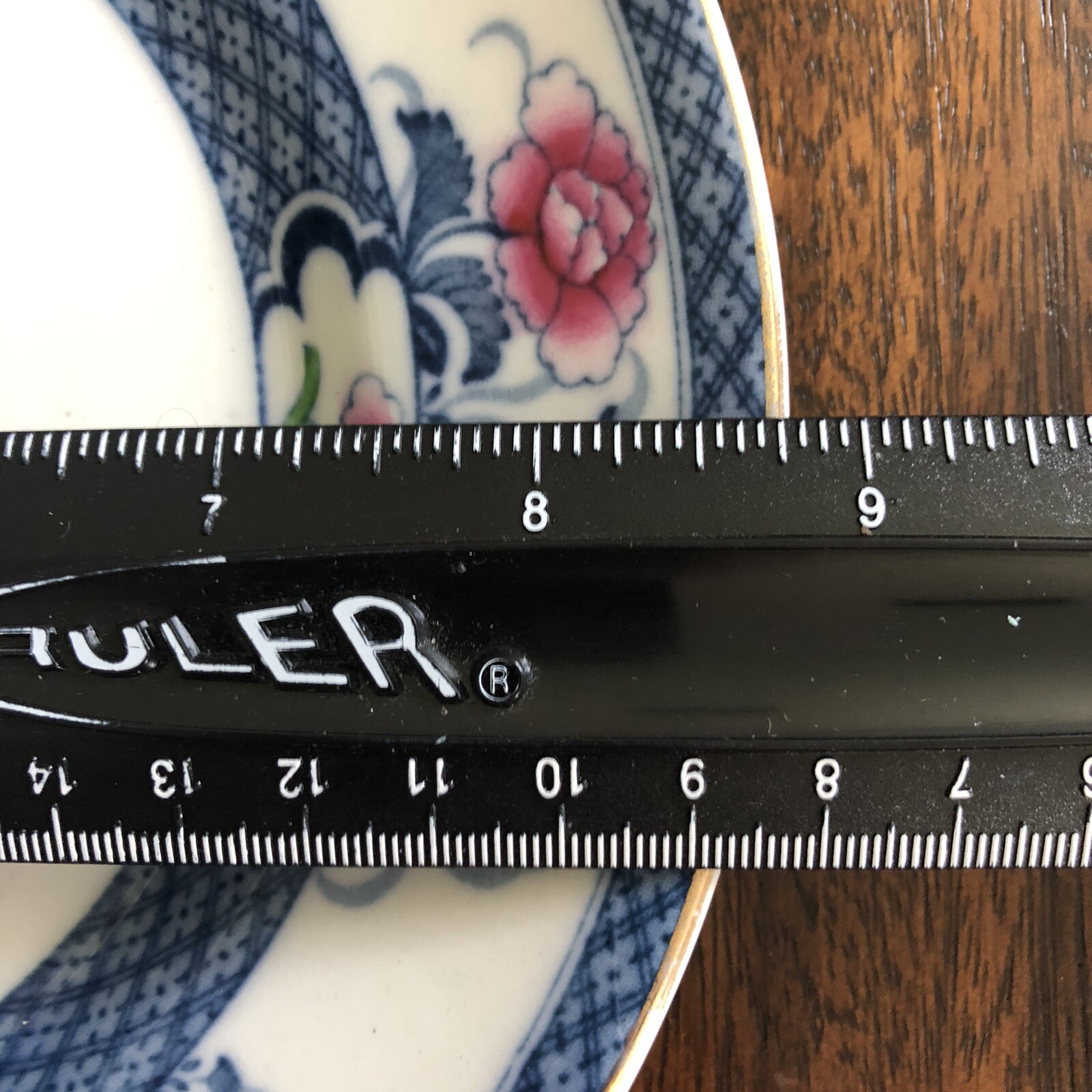 OLD NANKIN WHIELDON WARE & CO. ENGLAND 8.75″ DESSERT/COLLECTOR PLATE 
