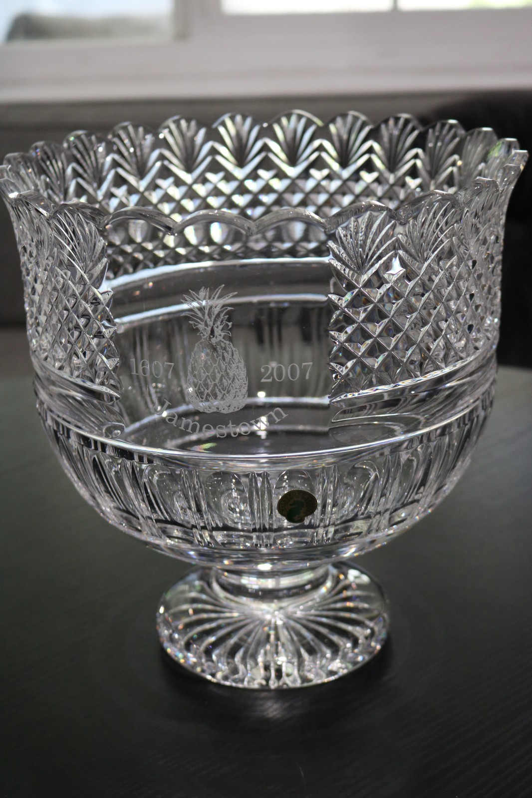 Waterford JAMESTOWN Hospitality Centerpiece Master Cutter Bowl
