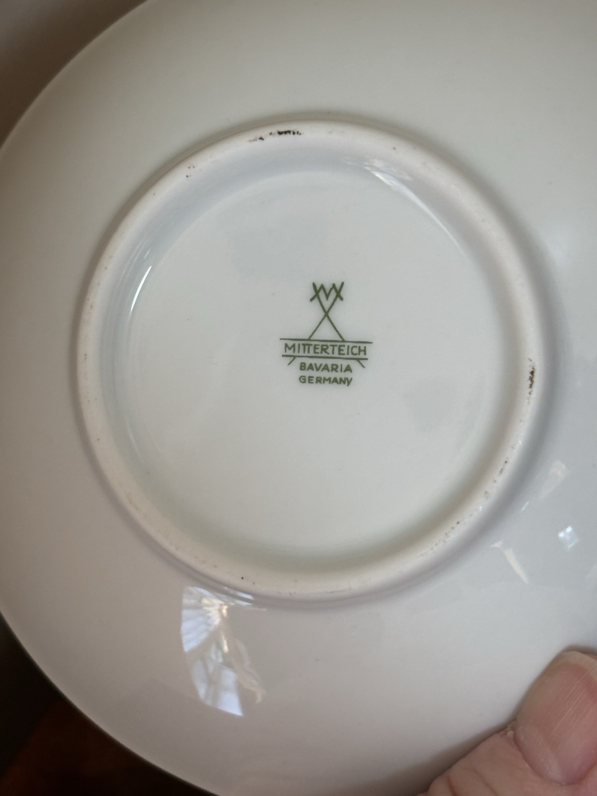 Mitterteich Bavaria Germany Floral Soup Bowls Set of 6 Vintage 5.5”