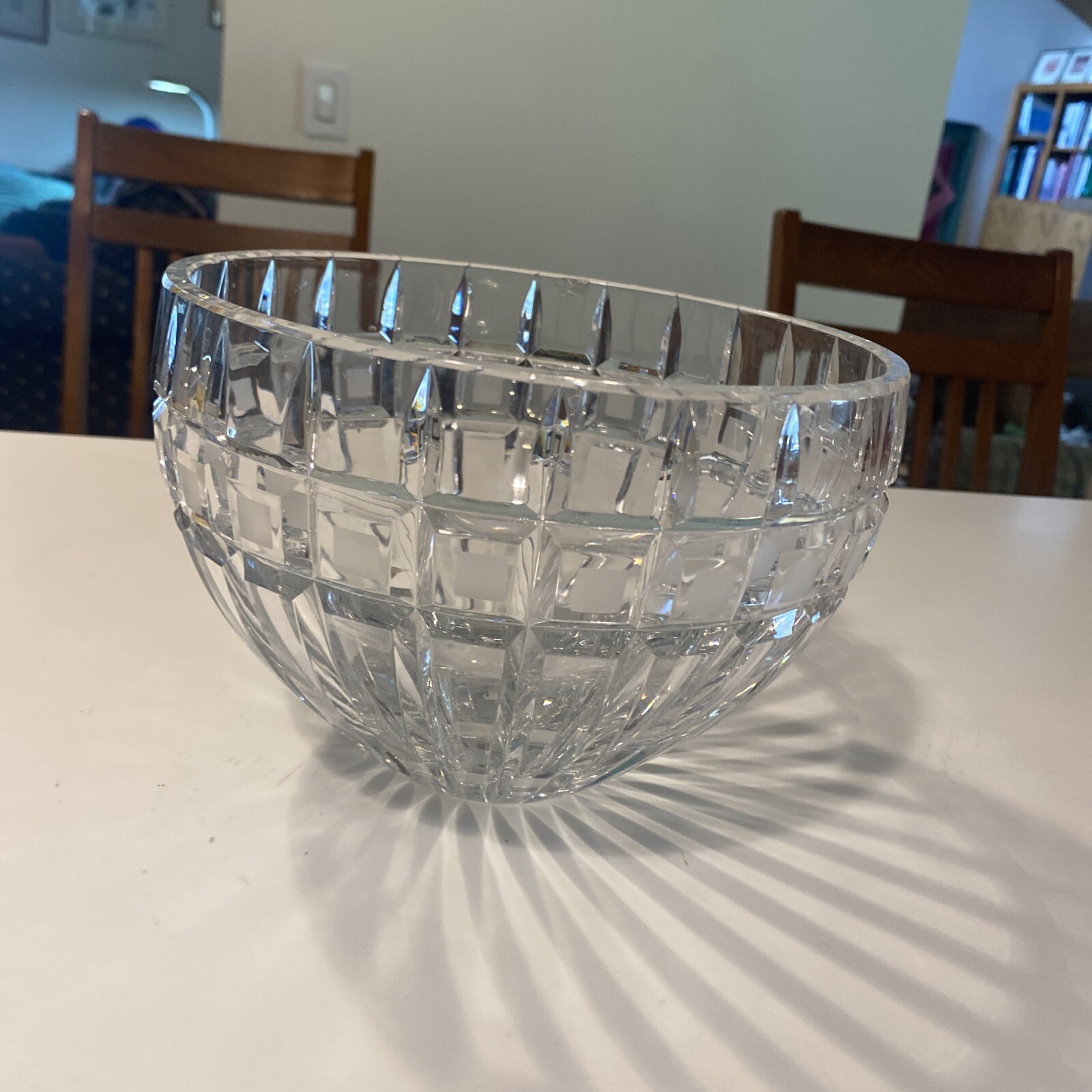 MARQUIS WATERFORD QUADRATA BOWL 5 3/4″ Tall X 7 1/2″ Wide – Poland