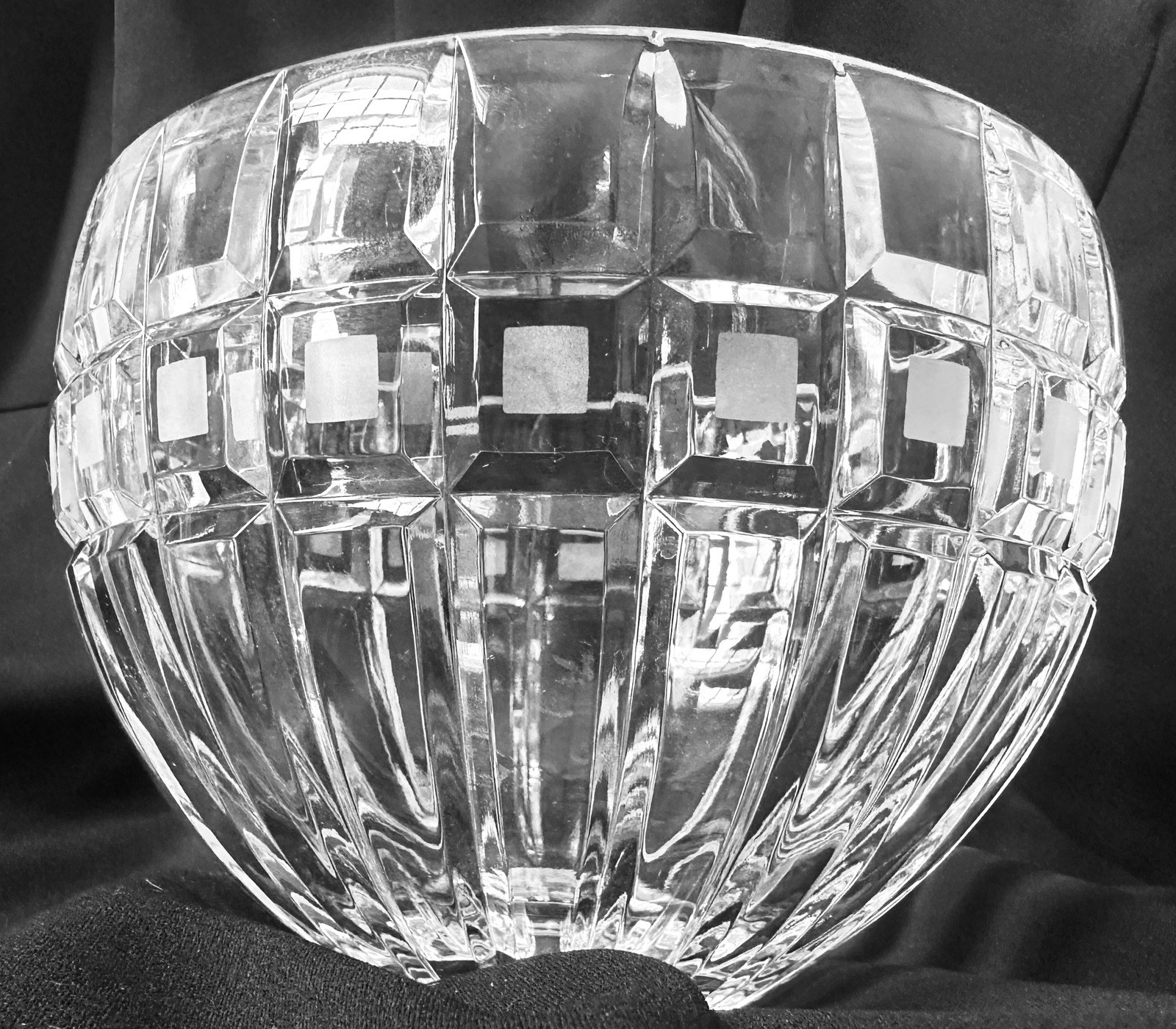 MARQUIS WATERFORD QUADRATA BOWL 5 3/4″ Tall X 7 1/2″ Wide – Poland