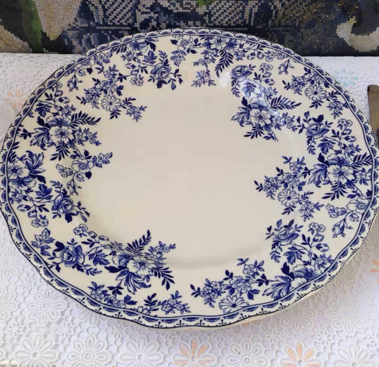 Set of 4 Johnson Brothers DEVON COTTAGE DINNER PLATE 10.6”