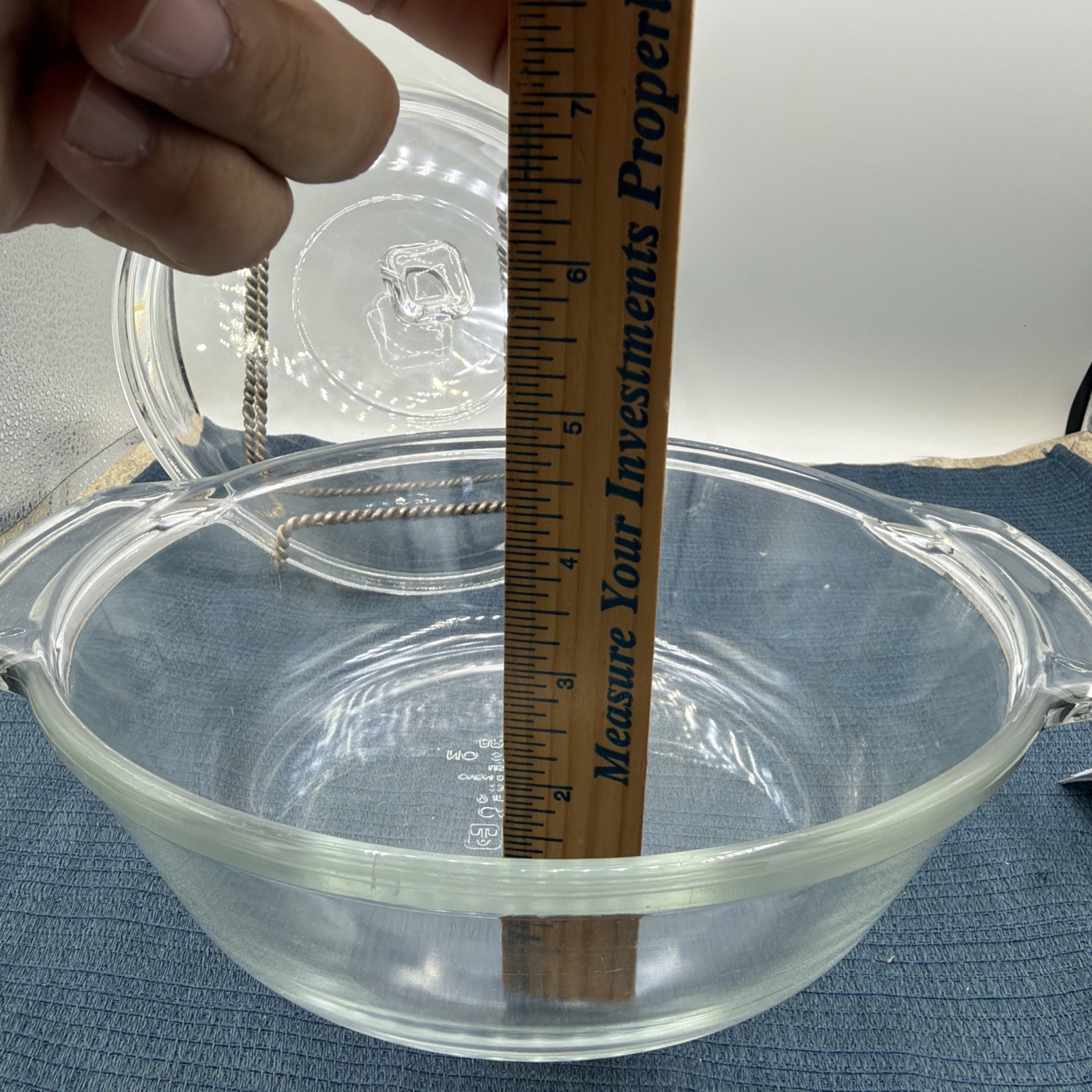 Anchor Hocking Casserole Bowl With Lid 9in