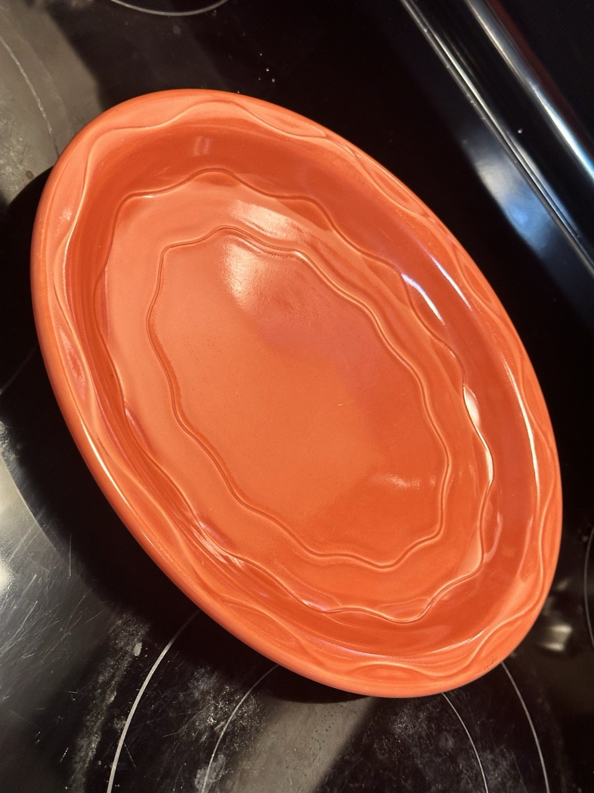Syracuse China ‘Catalina’ 13 1/2”x 10 1/2” Platter 1950-1959 Vintage USA MCM