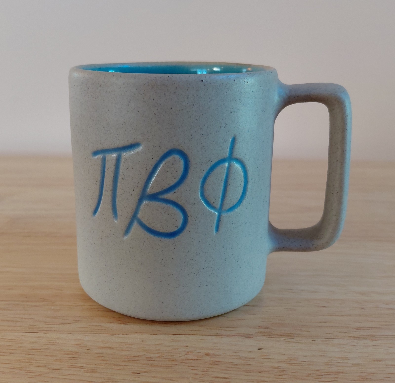 Pigeon Forge Pottery – Pi Beta Phi Sorority – Gray 12oz Mug