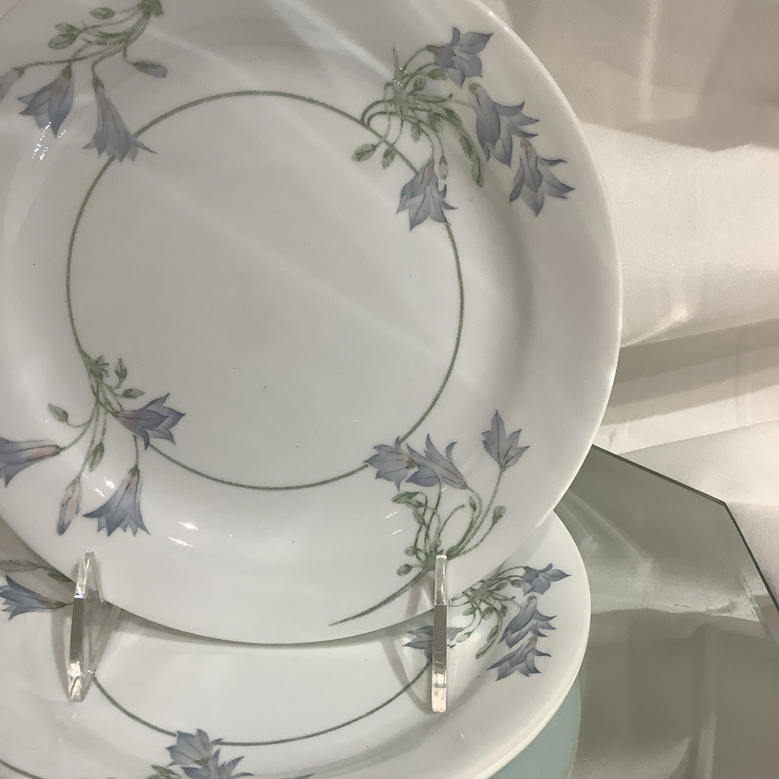 Corelle Blue Dusk Salad Bread Dessert 7.25” Plate – Set of 3