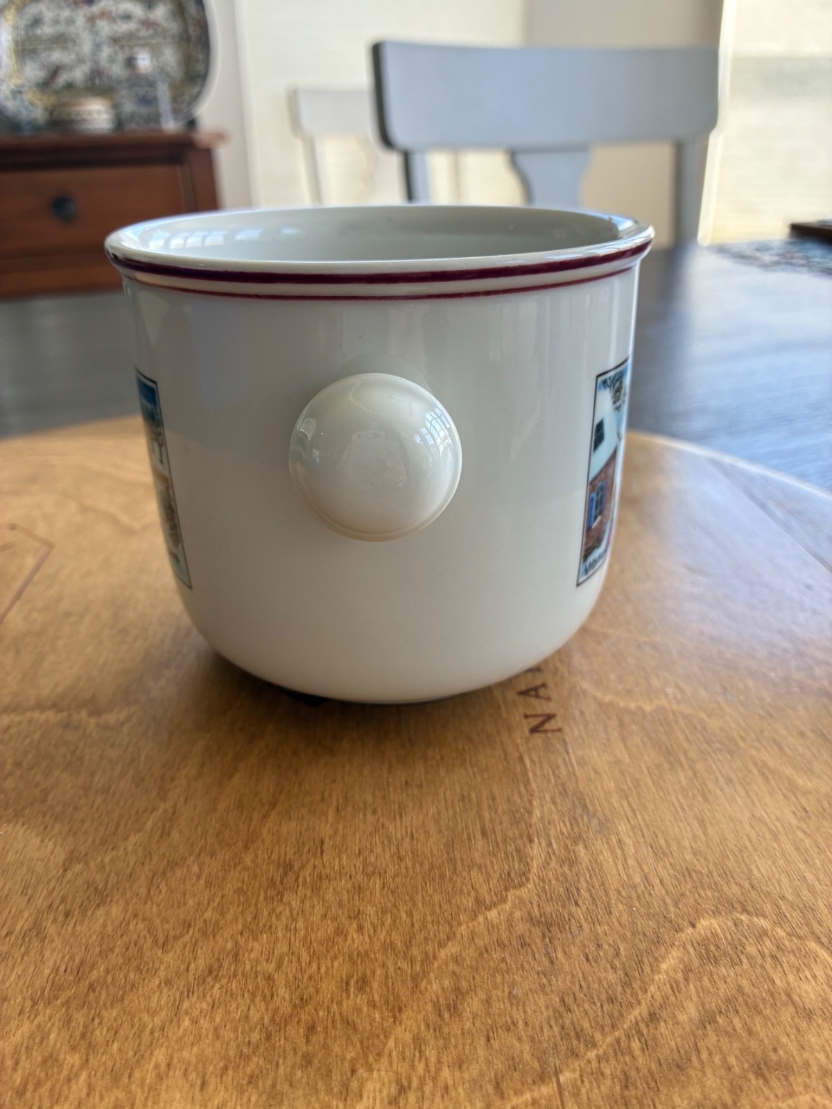 Villeroy & Boch Naif Christmas Cachepot 3 5/8″