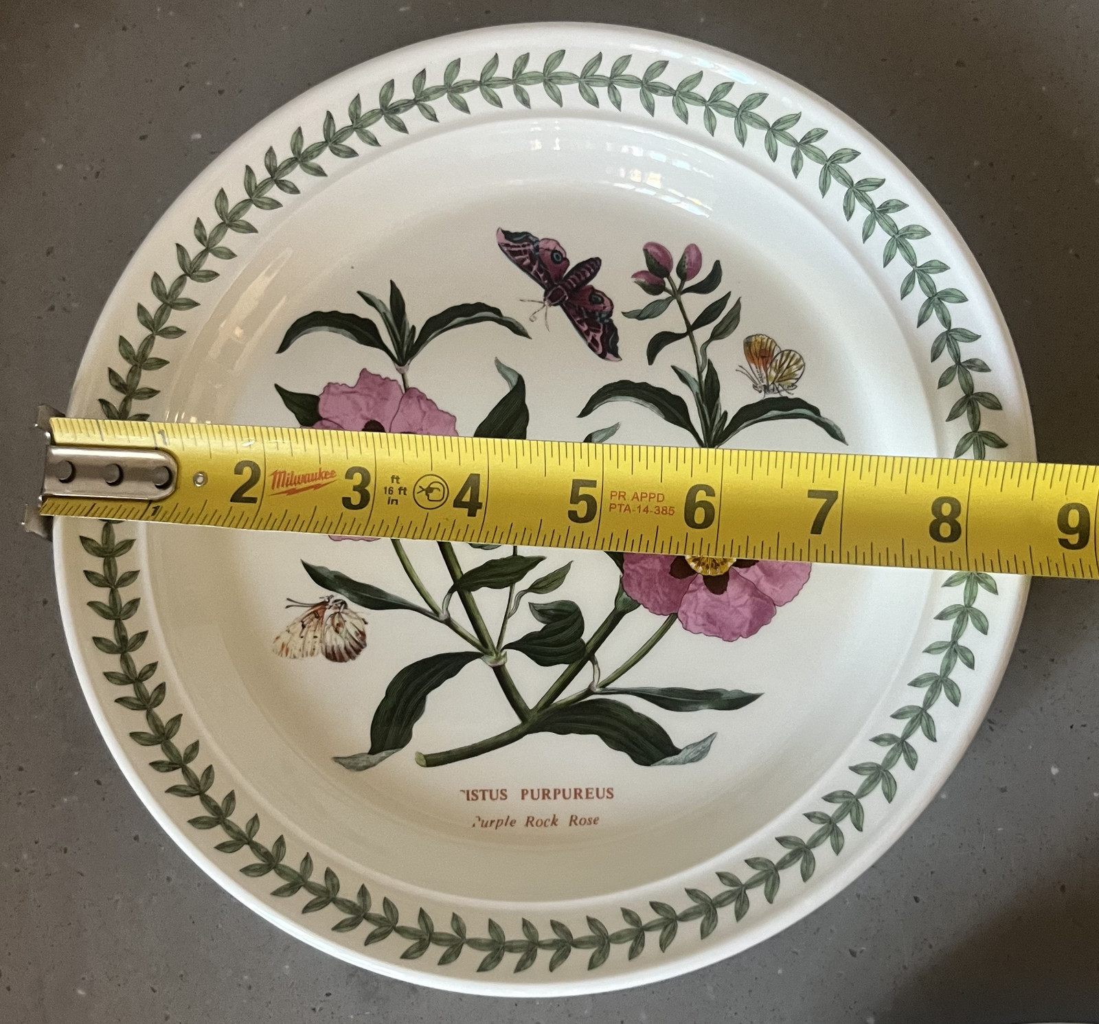 UNUSED 1990 Portmeirion Botanic Garden Dinner Salad Bread Plate Bowl CHOICE