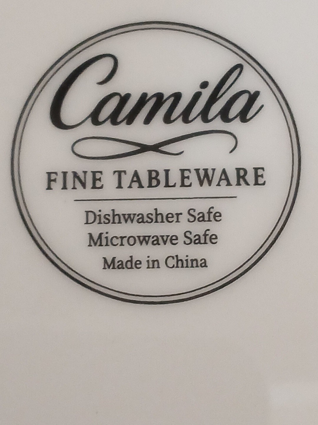 Set of 4 Camila 10 1/2″ Scalloped Edged Full Leopard Print Dinner Plates