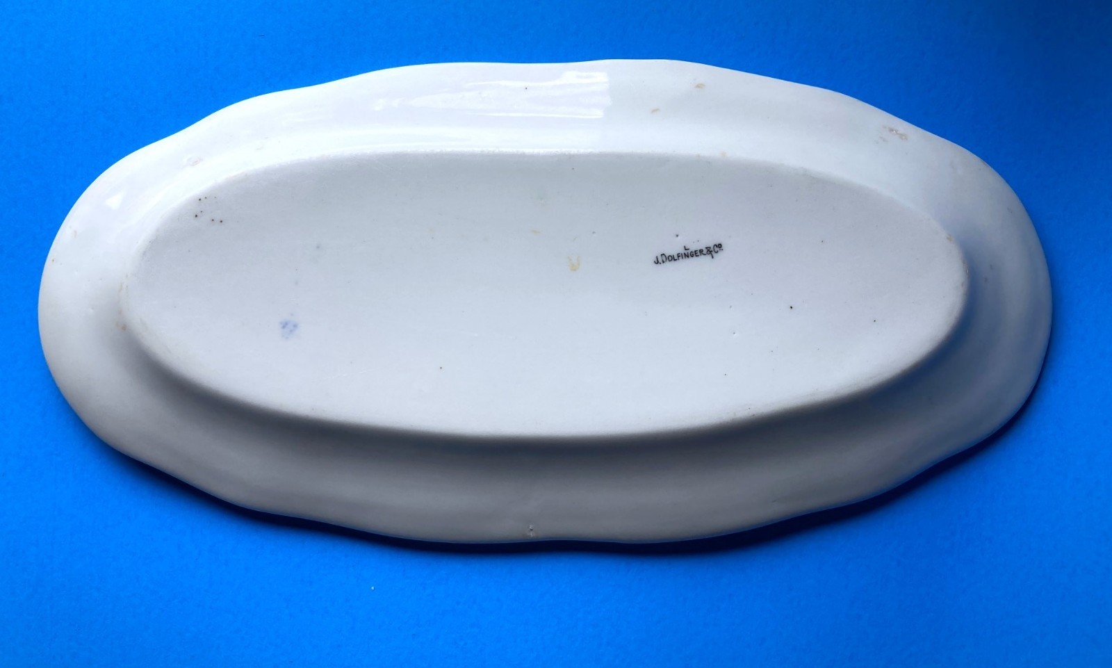 Rare 1905-1911 Seelbach’s Rathskeller Celery Serving Dish Bread J Dolfinger & Co