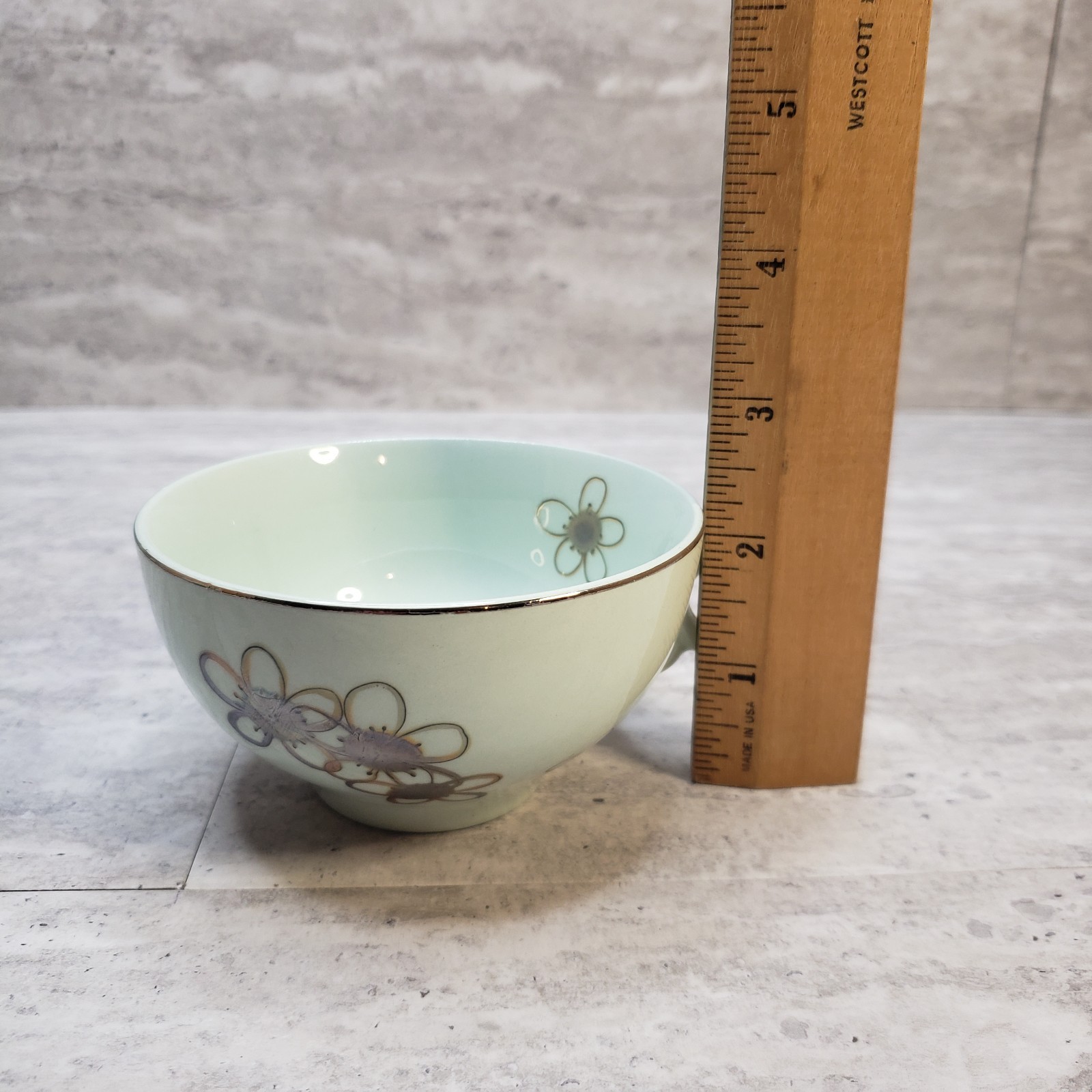 Vintage Nobility Permaware Mist Teacup and Saucer Set
