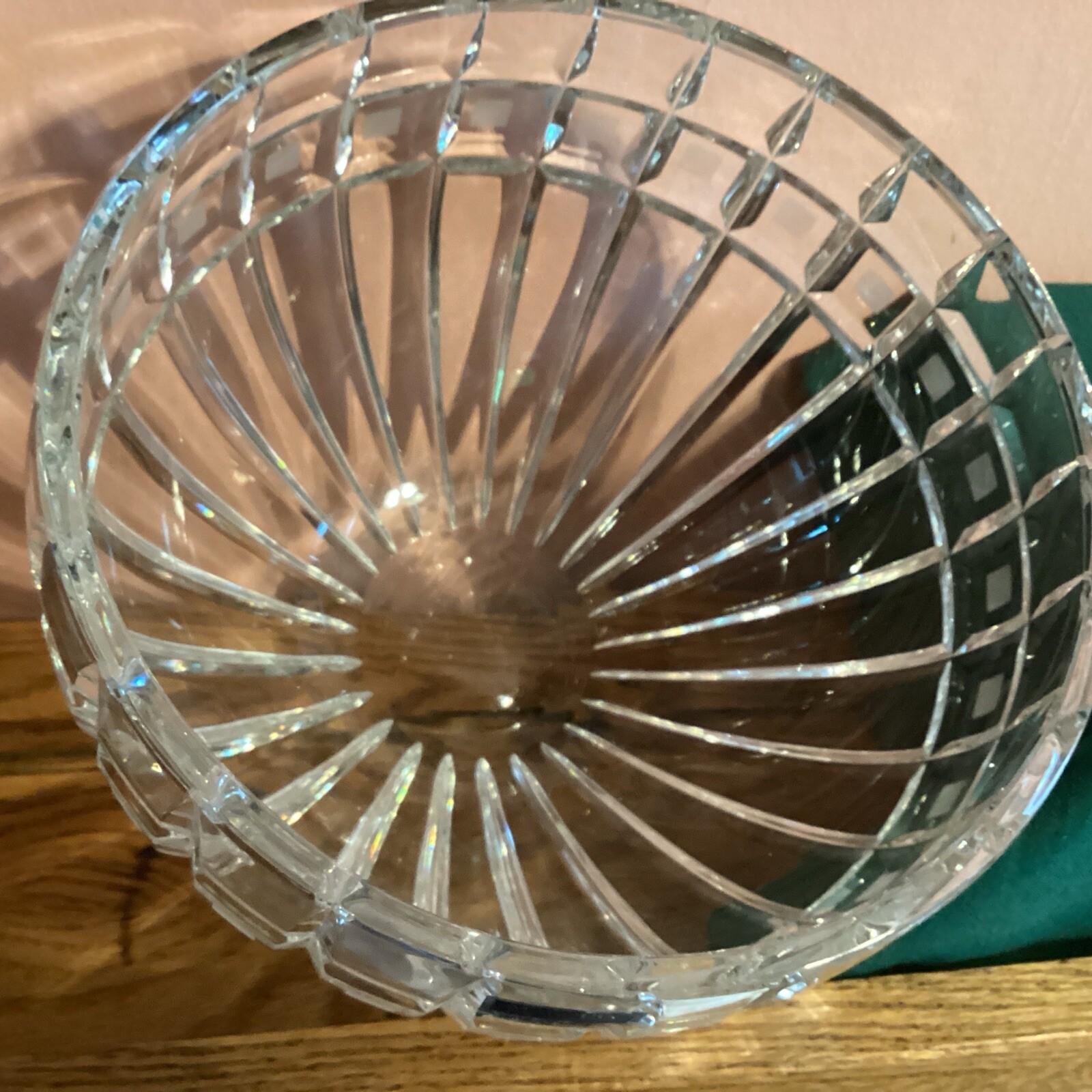 Beautiful Waterford Marquis Crystal QUADRATA Bowl 7.5″ Poland New