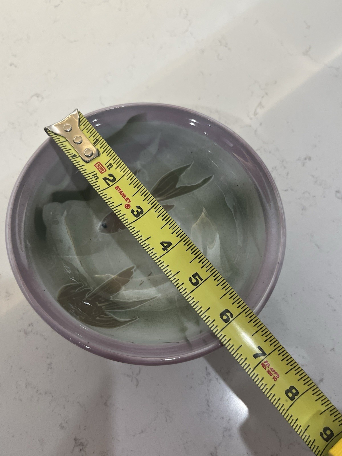 Beta Fish – Handmade Set Of 2 Bowls – 60 Years Old No Cracks – Very Cute *SIGNED