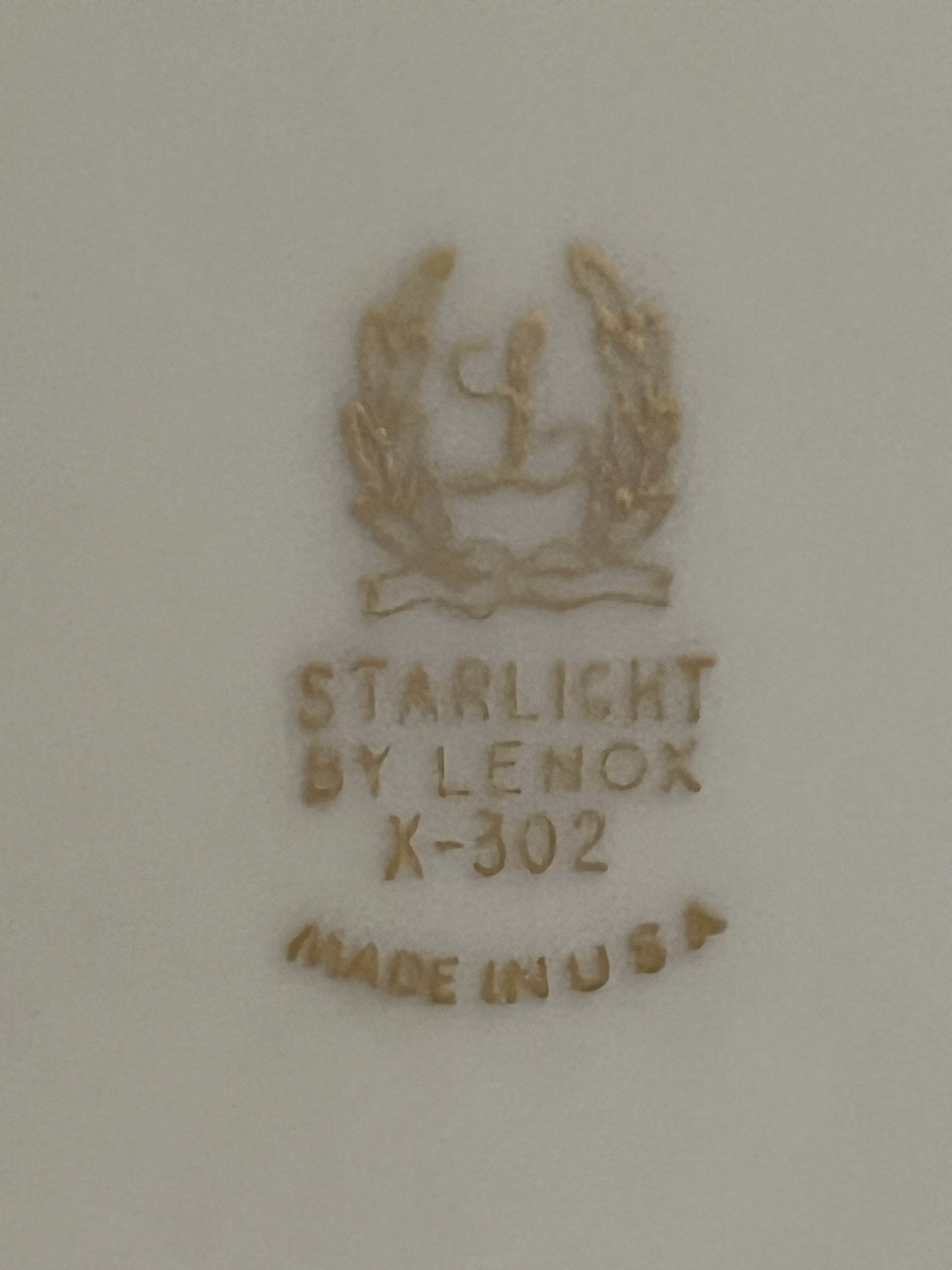 12 Lenox Starlight Salad Plate Set Vintage Flower Elegant Dining Dishes Retro
