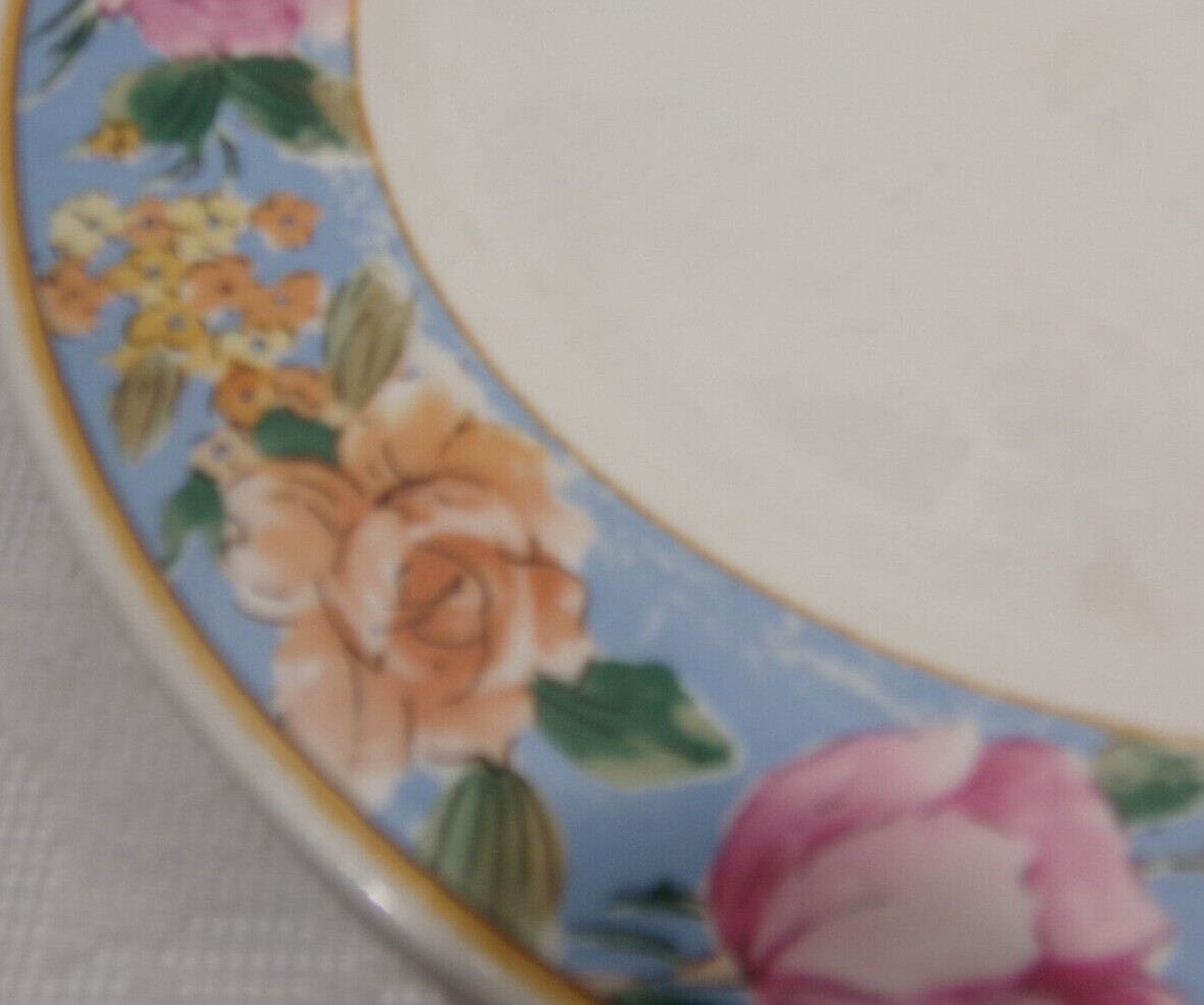 Vintage 1994 Farberware China ROSE GARDEN DINNER PLATE