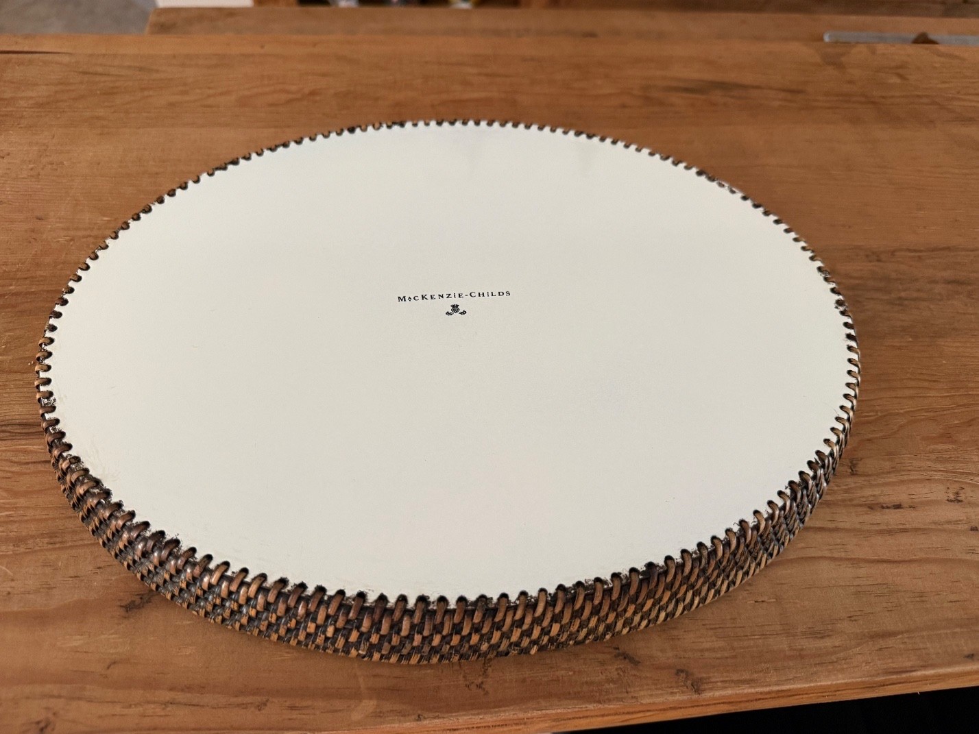Mackenzie Childs serving platter 11 x 15