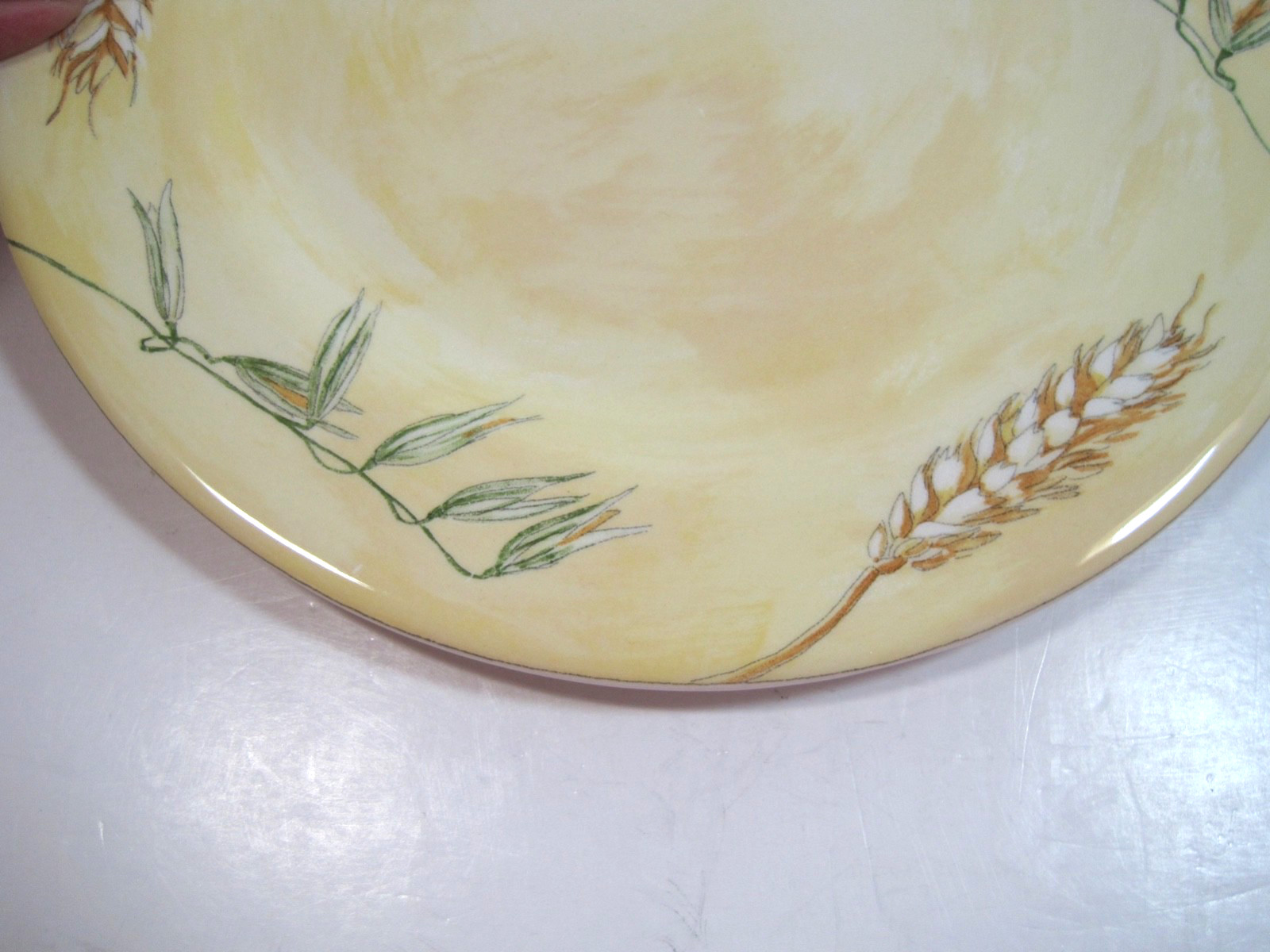 Gien France Moisson Set Of 6 Salad Plates 8.5″