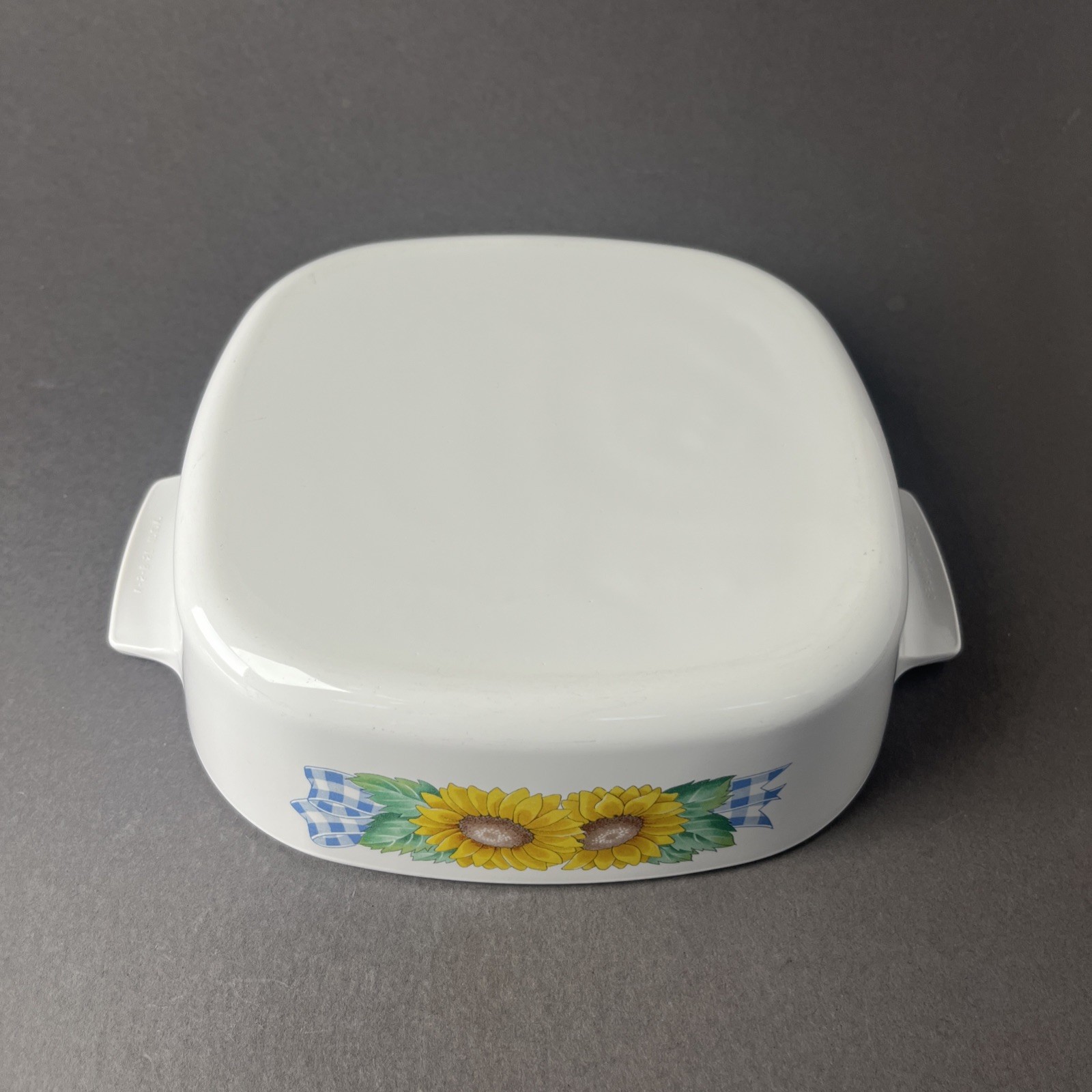 Corning Ware Sunsations Sunflower 2Q Casserole Dish w/ Lid A-2-B Made in USA