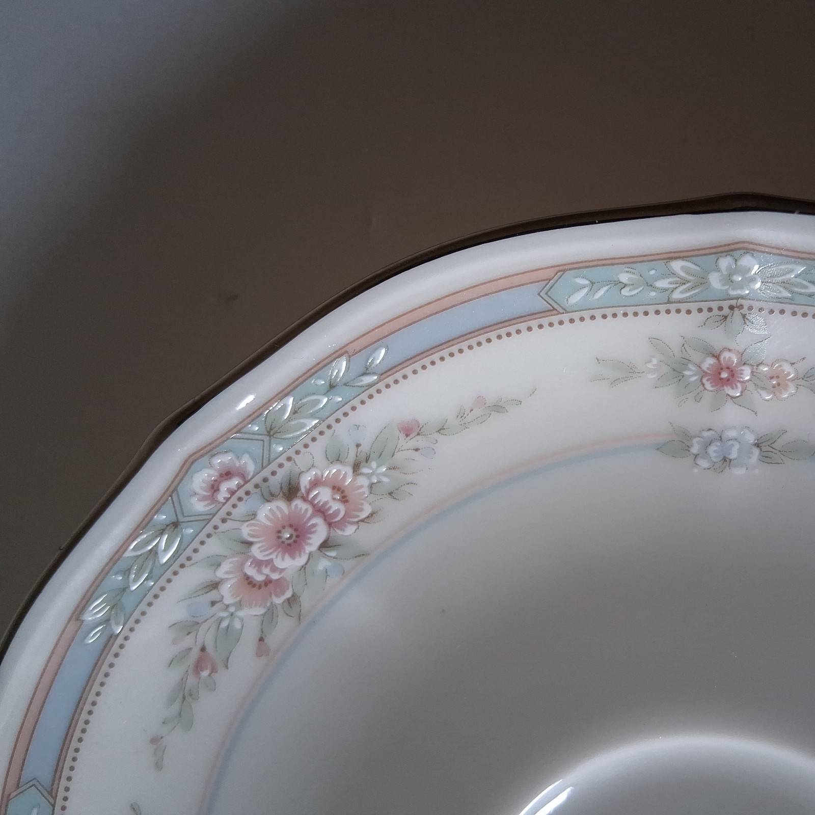 Noritake Ivory China Rothschild 7293 6″ Saucer Made in Japan 1 / One Vintage