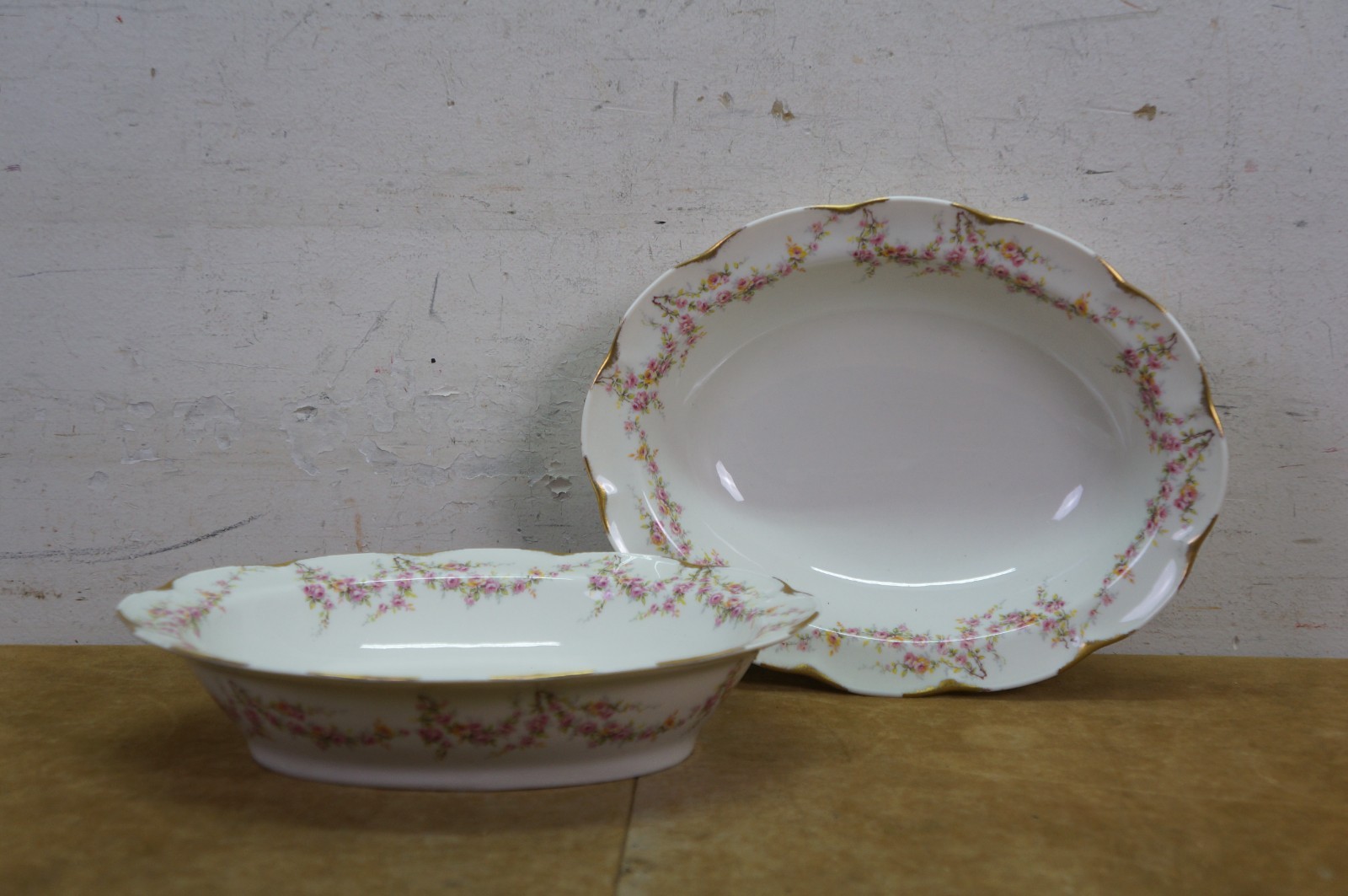 77 Pc Theodore Haviland American New York Vareene Rose China Dinnerware Set