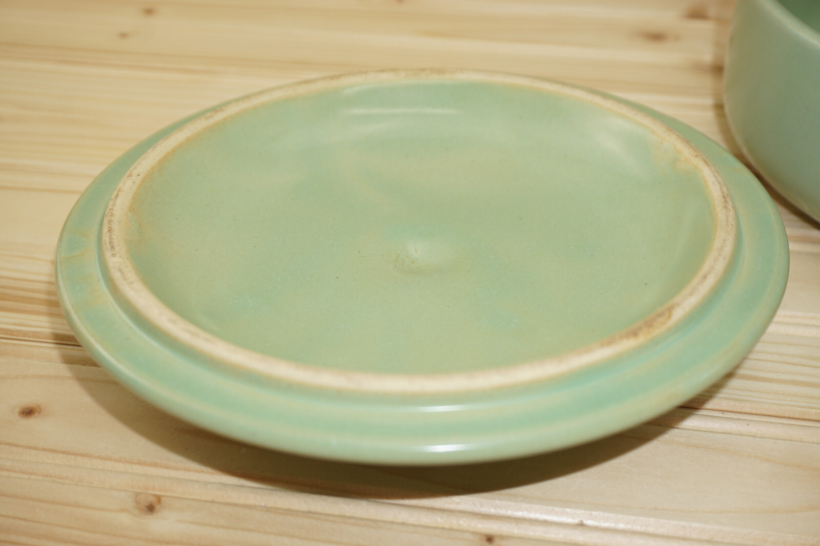 La Solana Green Handled Covered Casserole, 7 1/2″ Box #3 (B20)