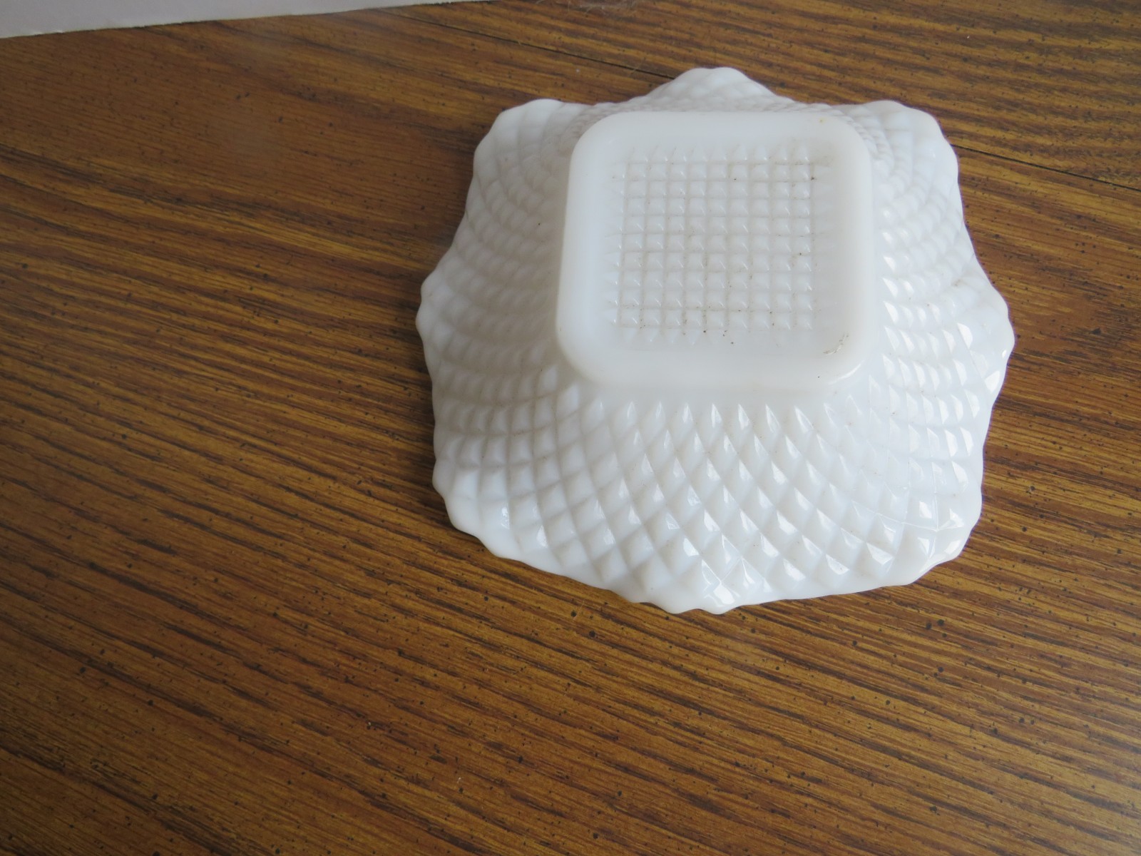 Vtg 3 Westmorland Milk Glass w/ English Hobnail Pattern 6″ Top Diameter Dishes