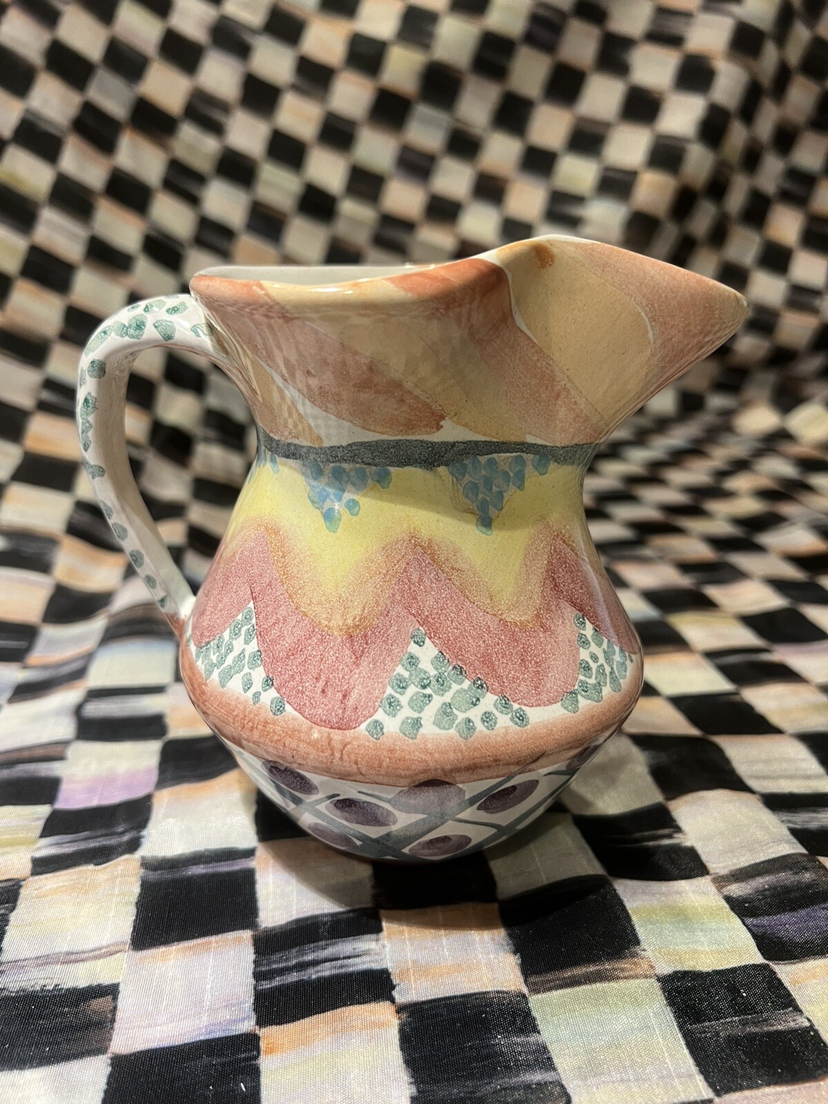 Mackenzie Childs Vintage Keukenhof Creamer.