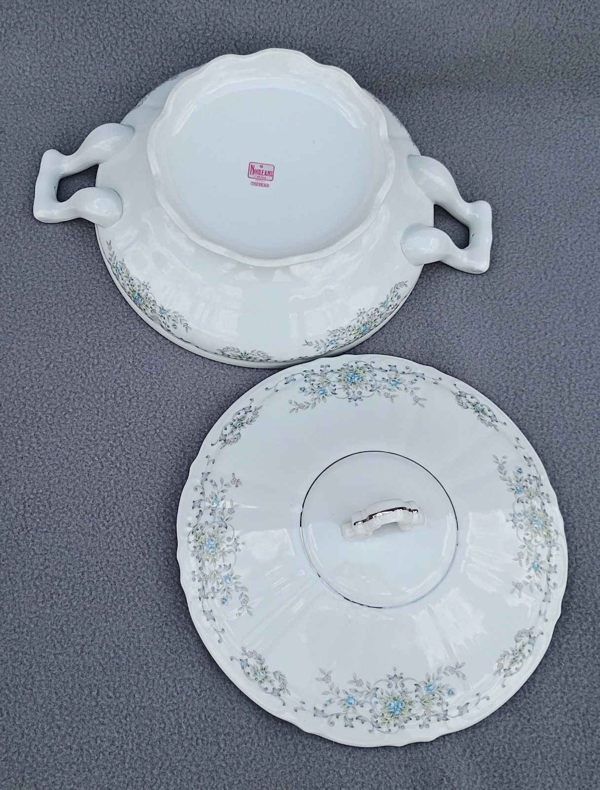 Norleans – Theresa – Covered Casserole Serving Dish Bowl – 10 1/4″ Diameter