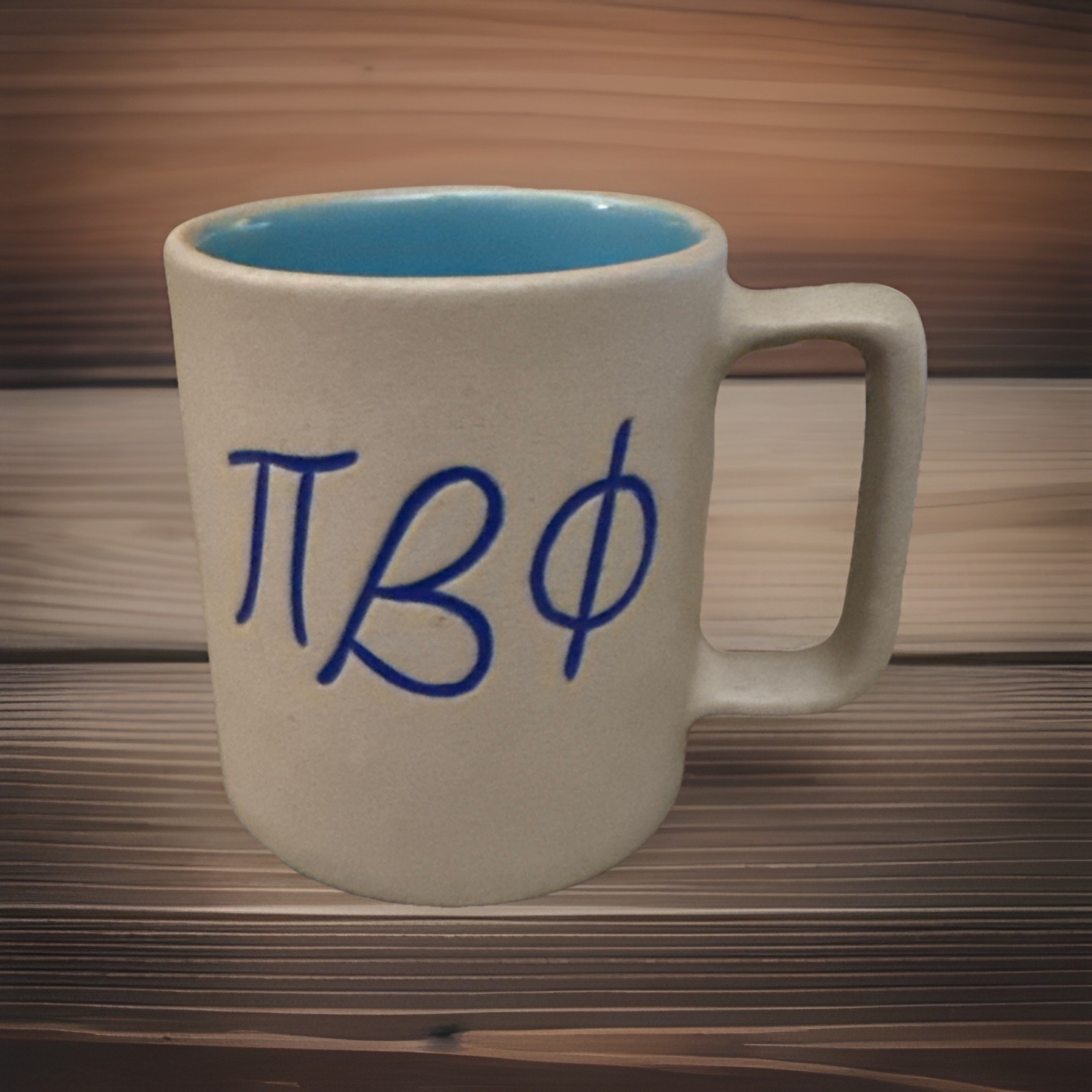 Pigeon Forge Pottery BI – BETA Phi Sorority Coffee Yea Mug Blue