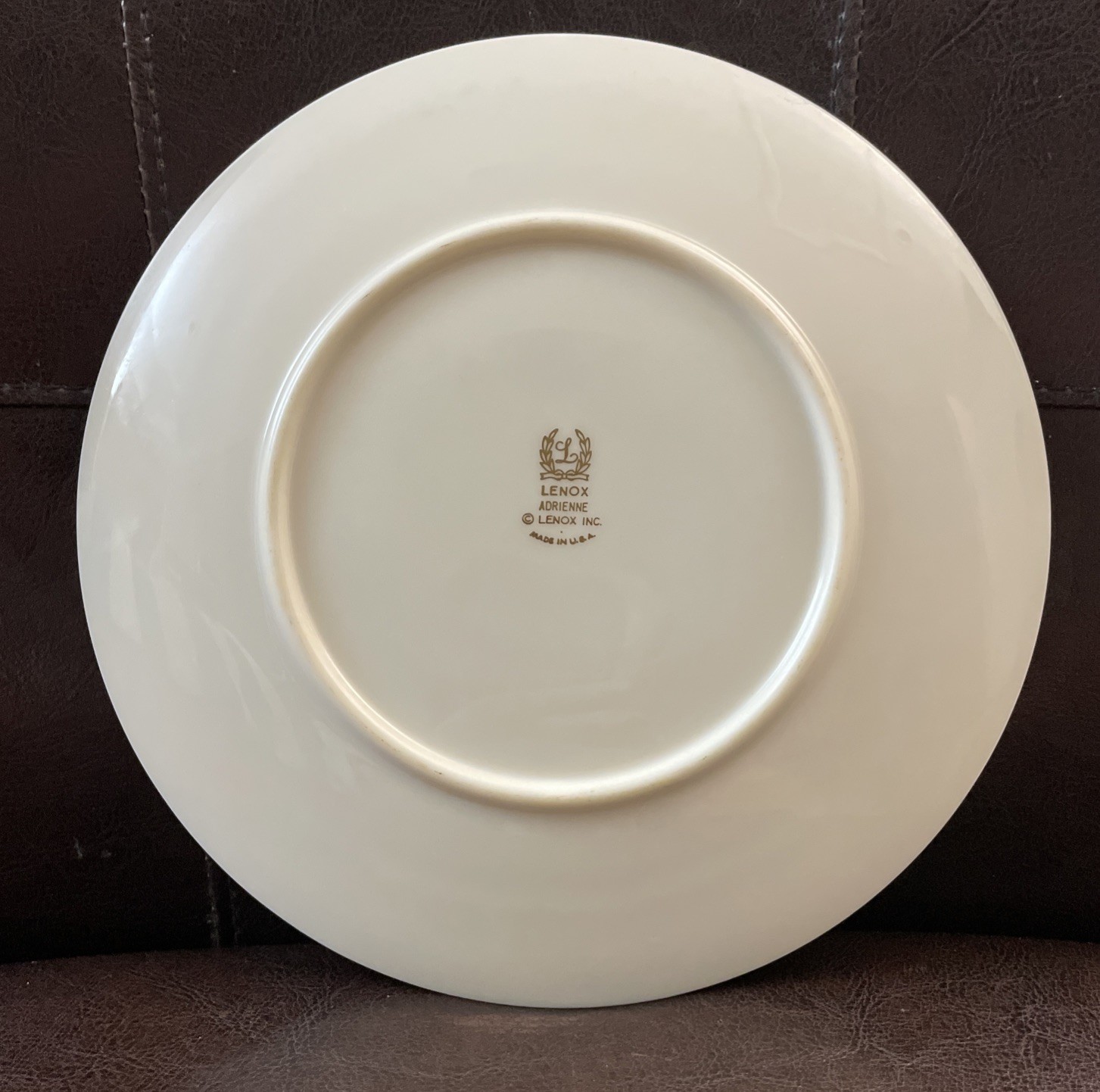 Set of 4 VTG Lenox ADRIENNE Salad Plates 7 7/8“ USA