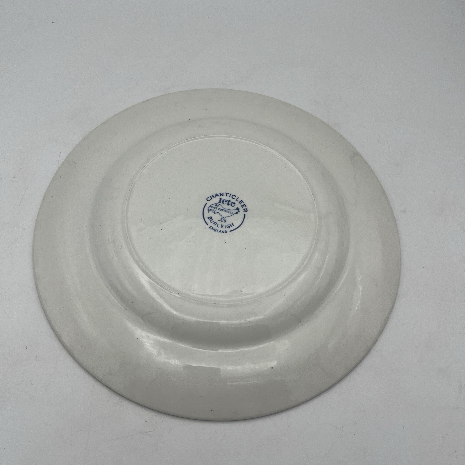 VTG Chanticleer Ictc – Alice Cotterell Rooster 10” Dinner Plate Burleigh England