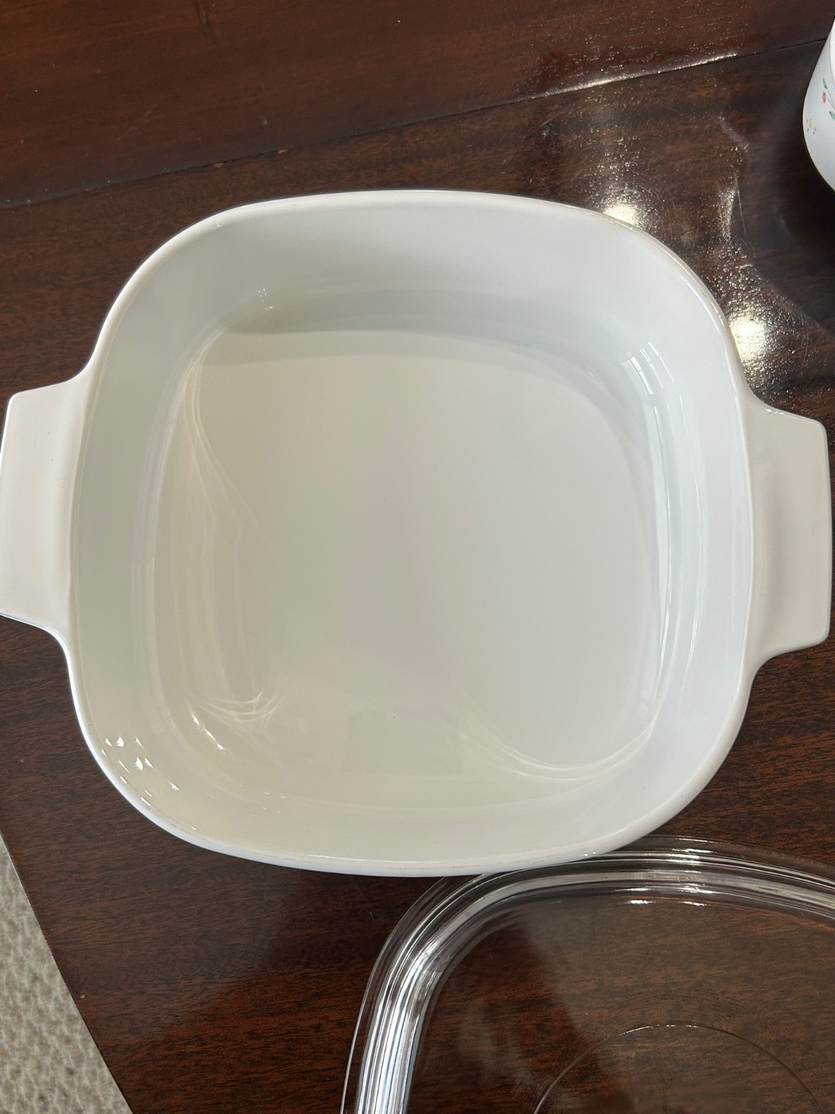 Corning Ware English Meadows A-2-B 2 Liter Casserole w/Pyrex Lid & A-1-B 1 Liter