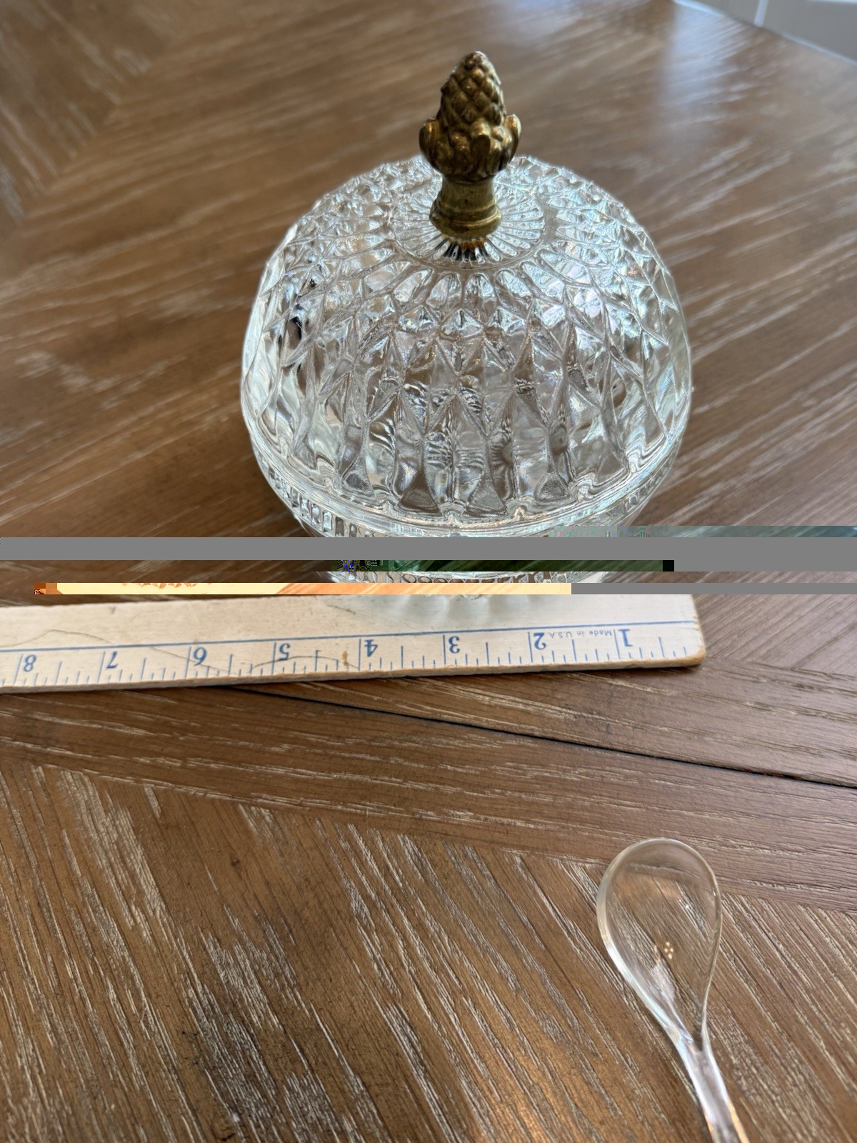VINTAGE INDIANA GLASS LIDDED CANDY BOWL SERVER SUGAR