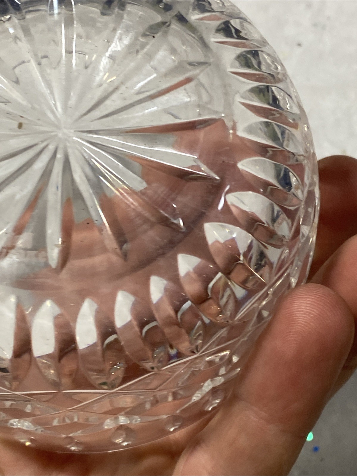 Antique Waterford Crystal made in Ireland Candy 4” Dish Bowl