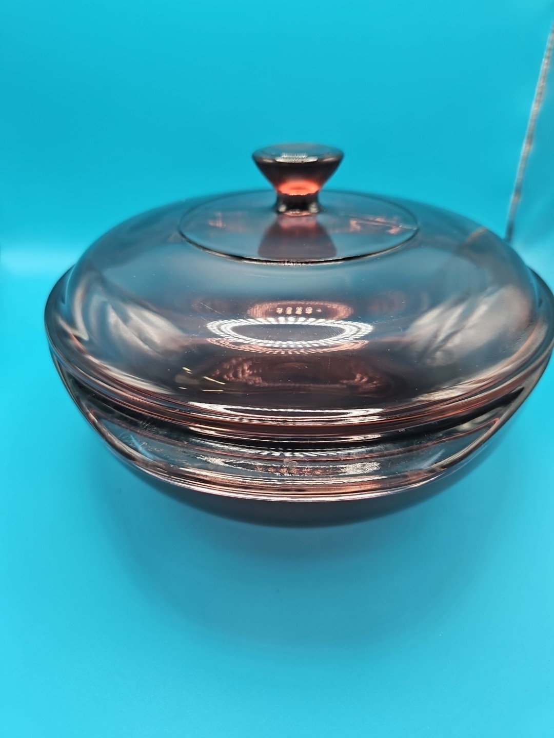 Pyrex Visions Glass Purple 023 Round 1.5 L Casserole Baking Dish With 623-C lid
