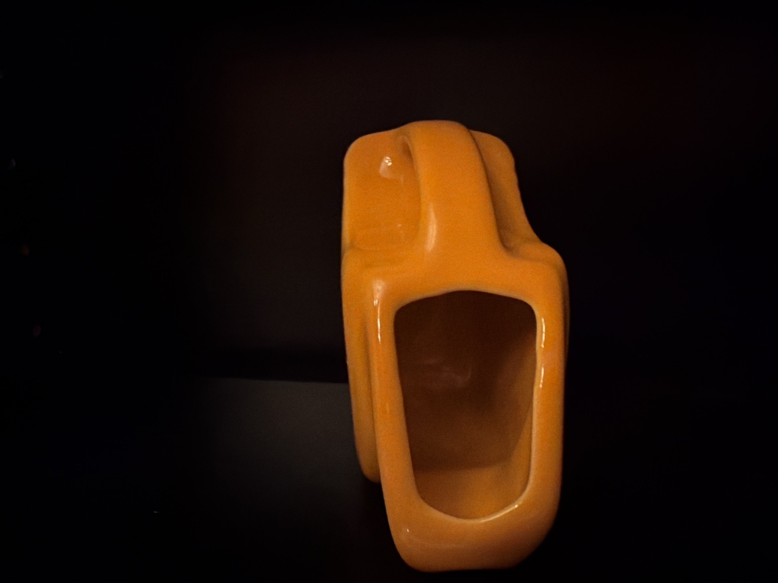 Fiesta ®️ Decorated Mini Disk Pitcher / Creamer BUTTERSCOTCH Burnt Orange Mint
