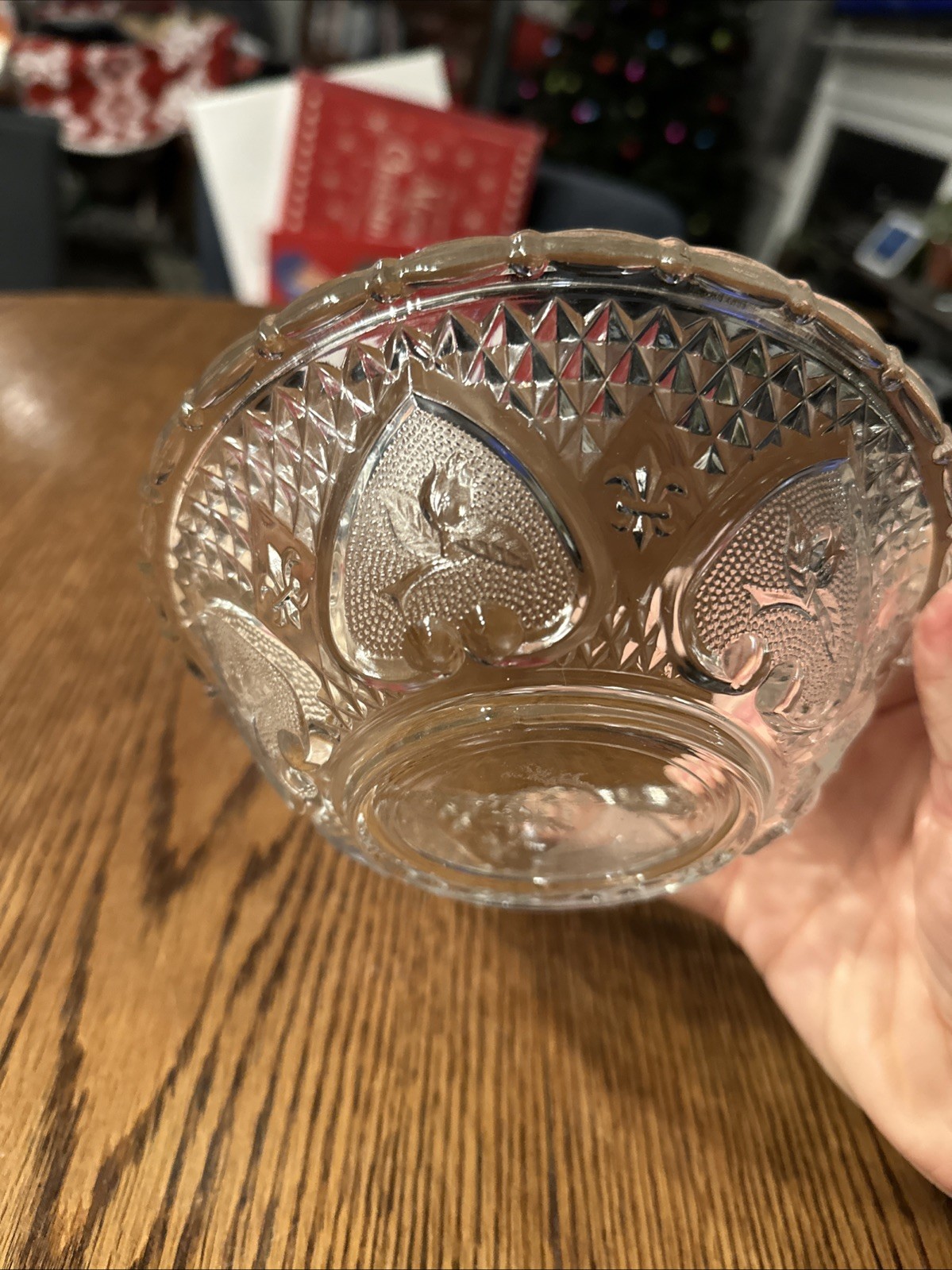 KIG Indonesia Clear Glass Bowl 7”