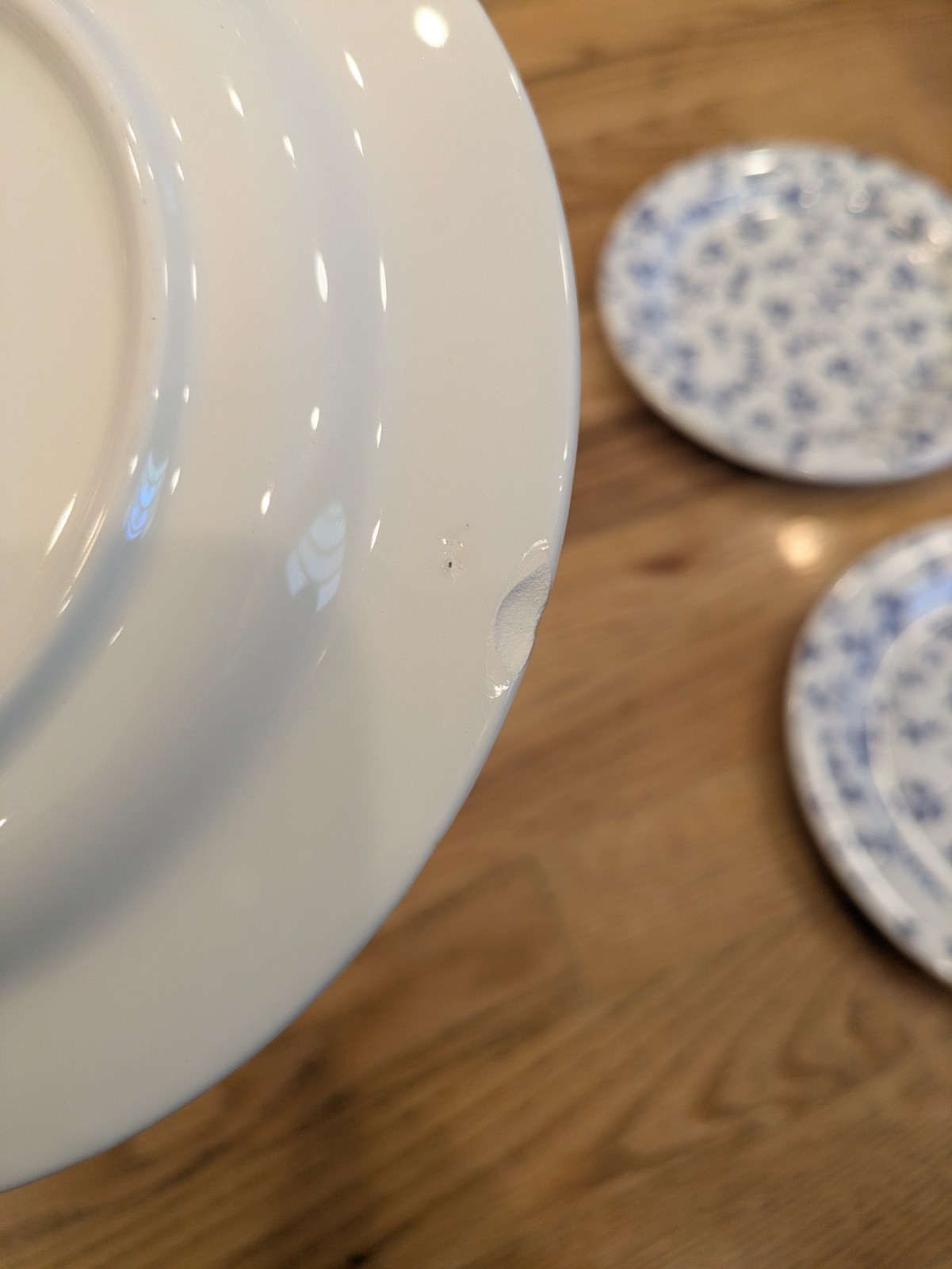 (4) Windsor & Browne Salad Plates 7-3/4″ Quadrifoglio Made in Italy Floral READ