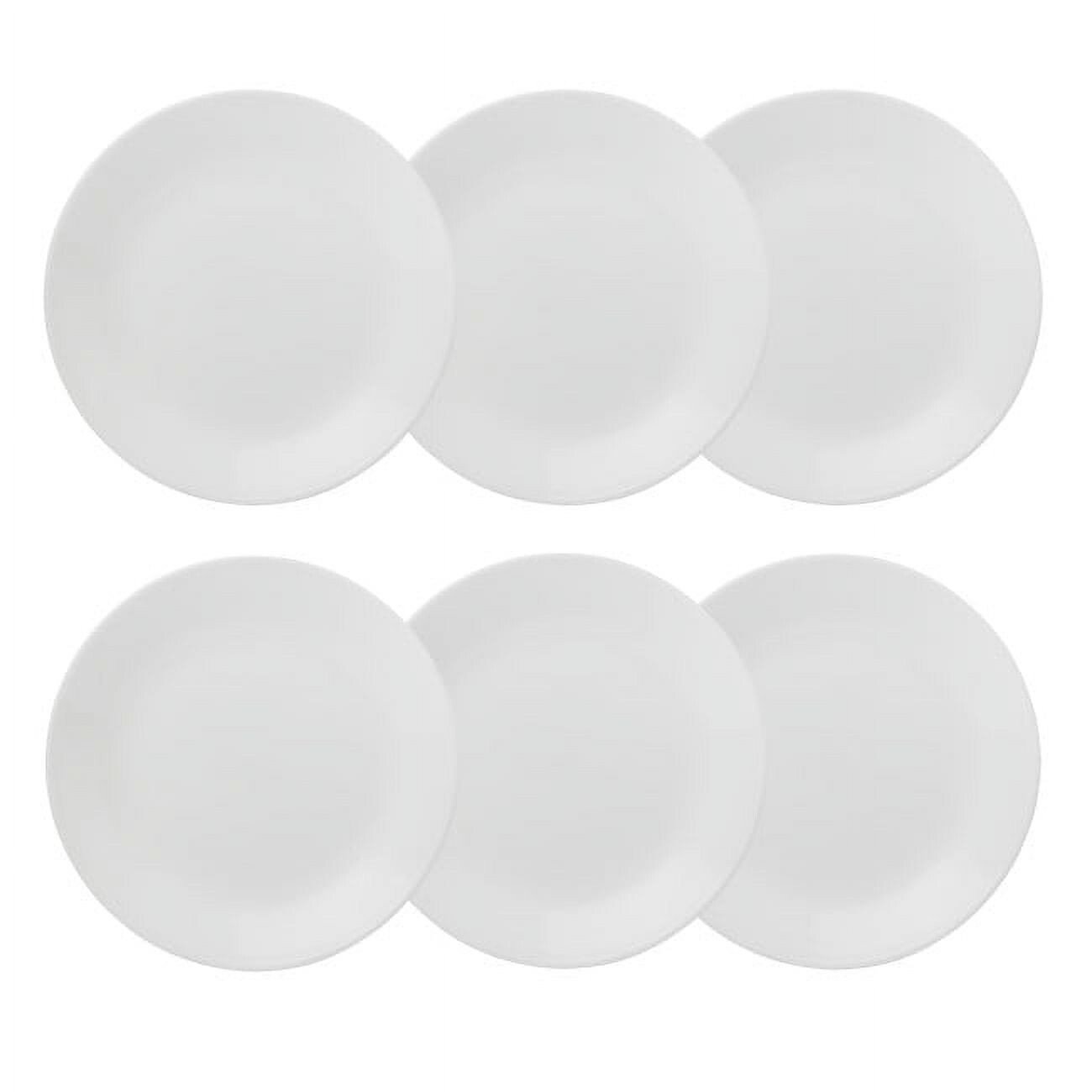 Corelle Winter Frost White 10.25″ Dinner Plate, Set of 6