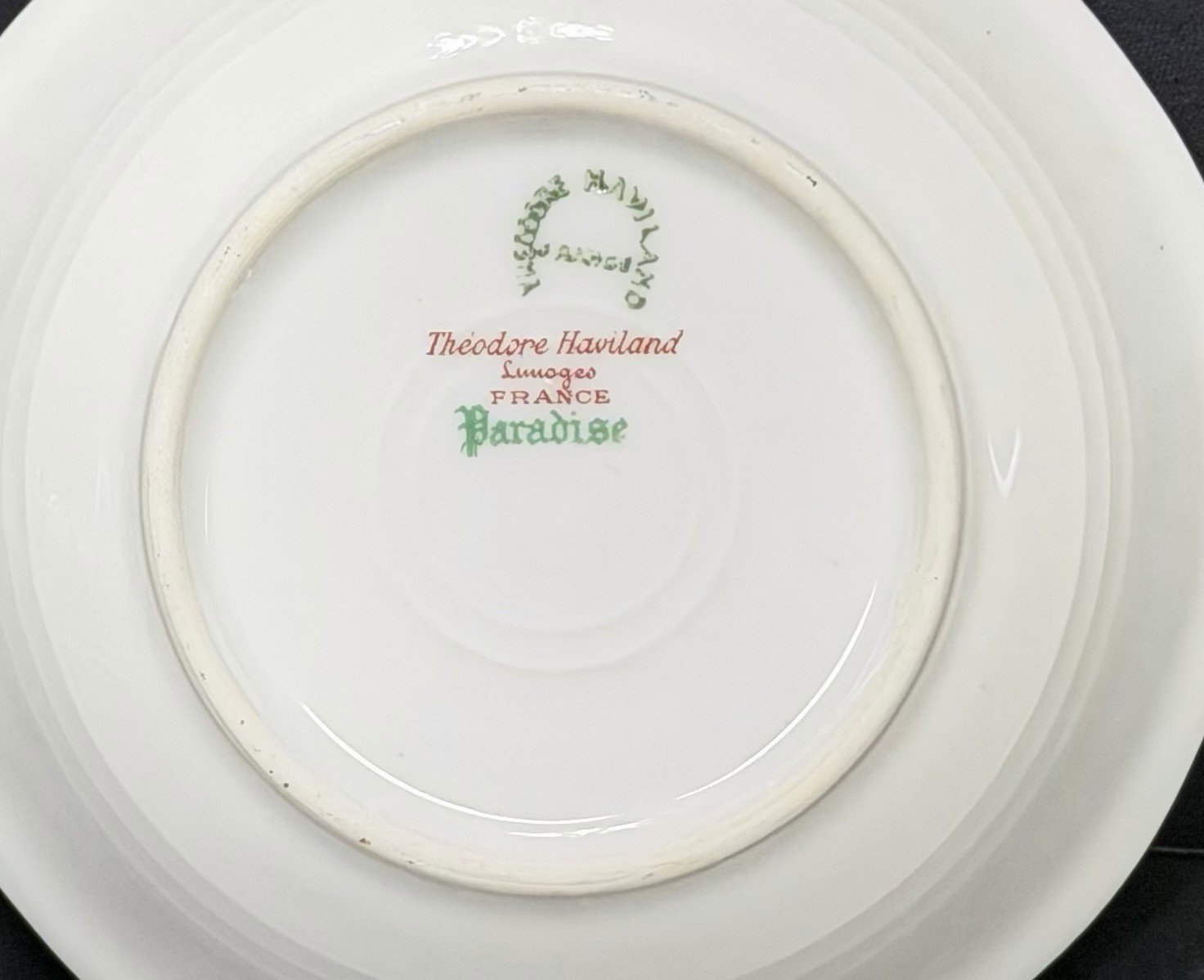 Antique (1903) Theodore Haviland “Bird of Paradise” 5″ Fruit/Dessert Bowls EUC!