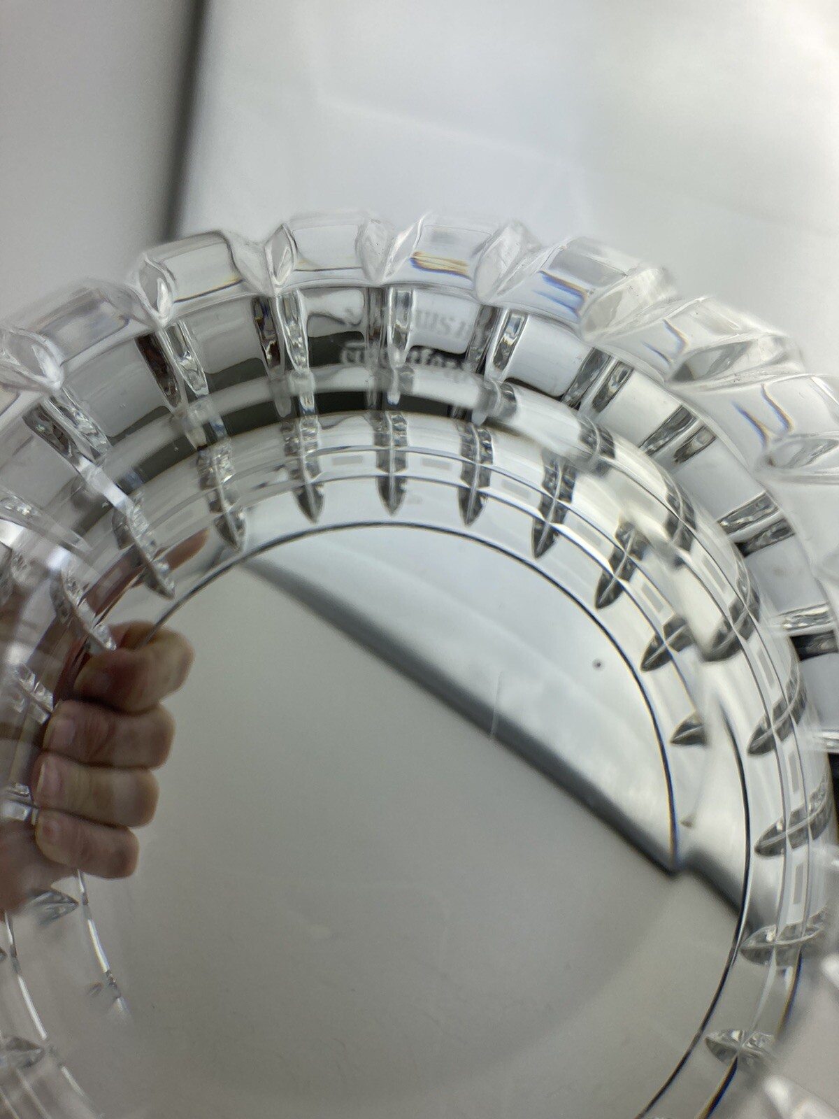 Marquis By Waterford Crystal Quadrata Bowl 7.5” Diameter Made In Poland
