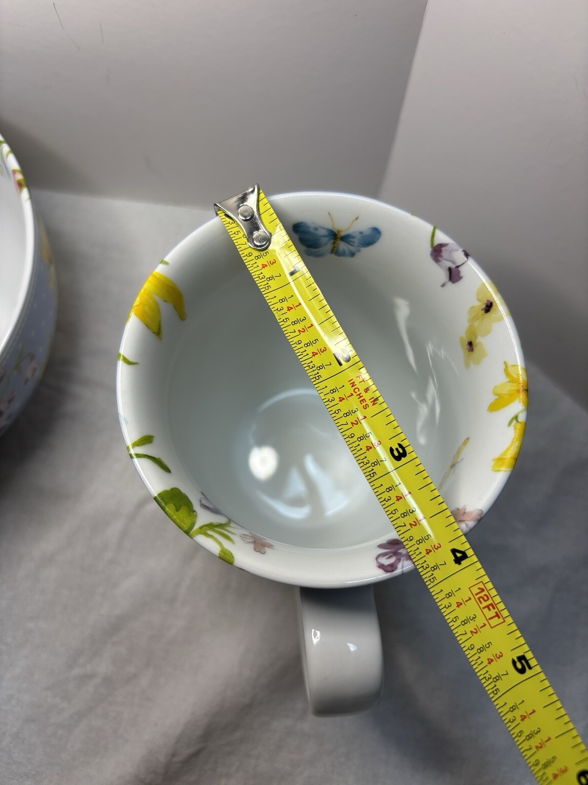 Vtg Katie Alice English Garden 2546896 Set Dinner Plate, Salad Plate, Bowl & Mug