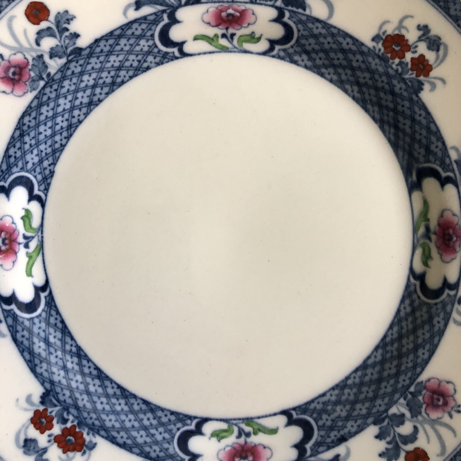 OLD NANKIN WHIELDON WARE & CO. ENGLAND 8.75″ DESSERT/COLLECTOR PLATE 