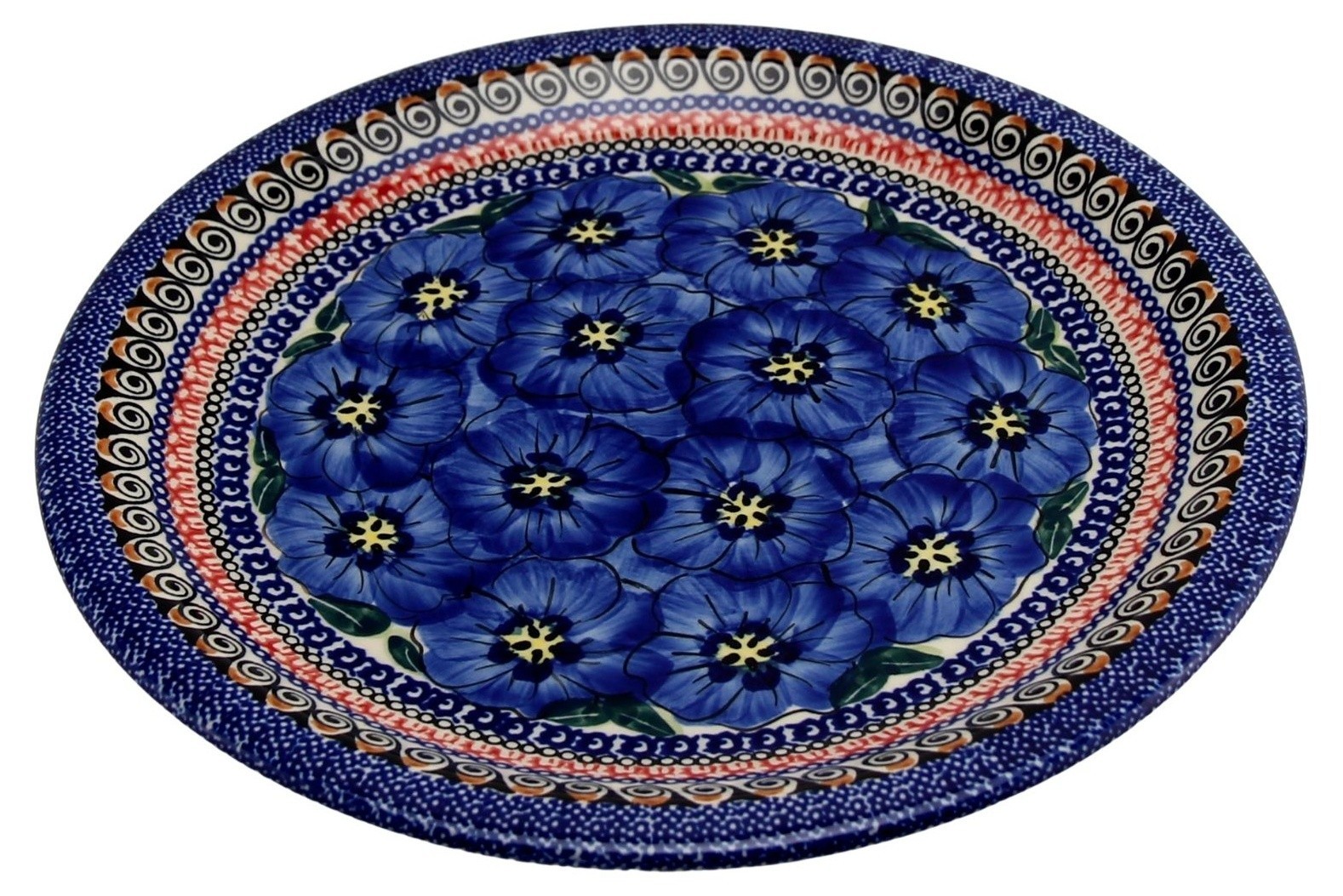 Polish Pottery Dinner Plate 10.75″ Zaklady Boleslawiec Ceramic Dinnerware