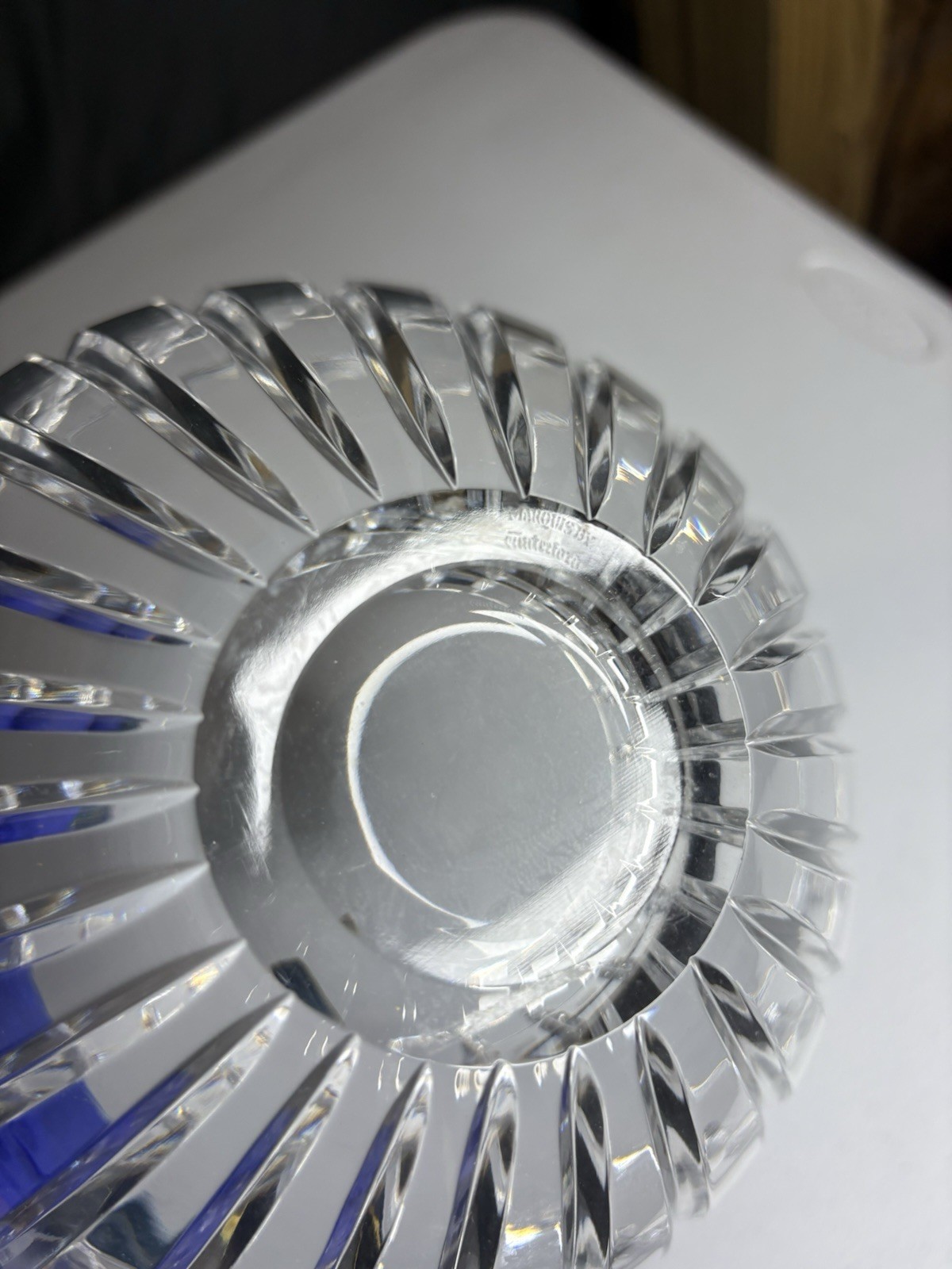 Marquis By Waterford Crystal Quadrata Bowl 7.5” Diameter Made In Poland