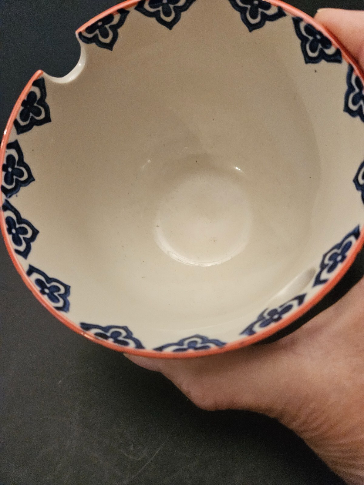 Yokohama Studio Hand Painted Ceramic Noodle Bowl