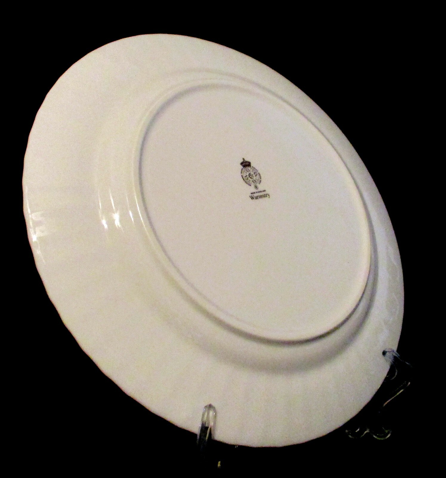 Royal Worcester Warmstry White 12-1/2″ ROUND PLATTER(s) or CHOP PLATE(s) Fluted