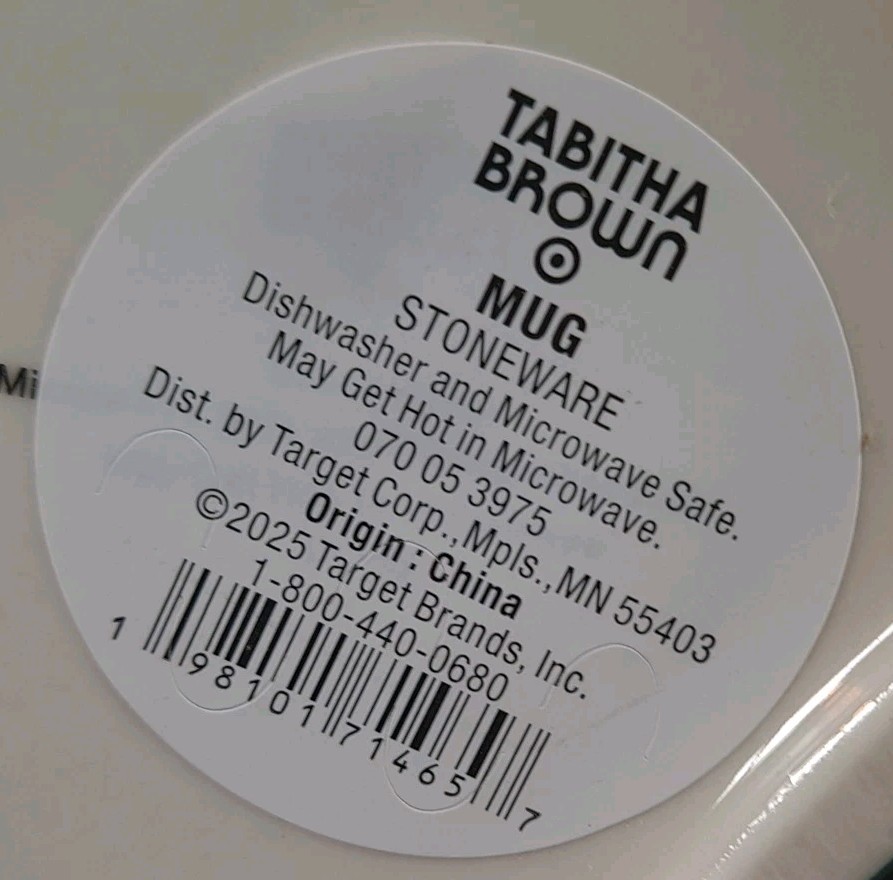 New Target Tabitha Brown Avocado Shaped Green Stoneware Mug 16oz Hot And Cold