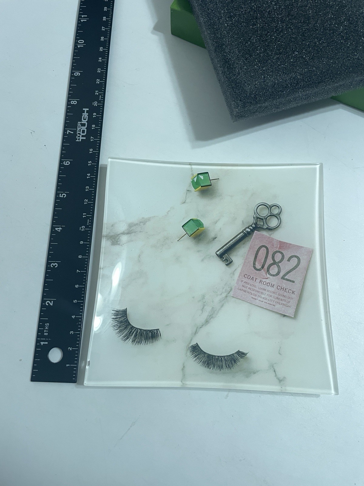 Kate Spade Lenox Snap Happy Eyelashes Key Square Dish Plate 6×6 NIB