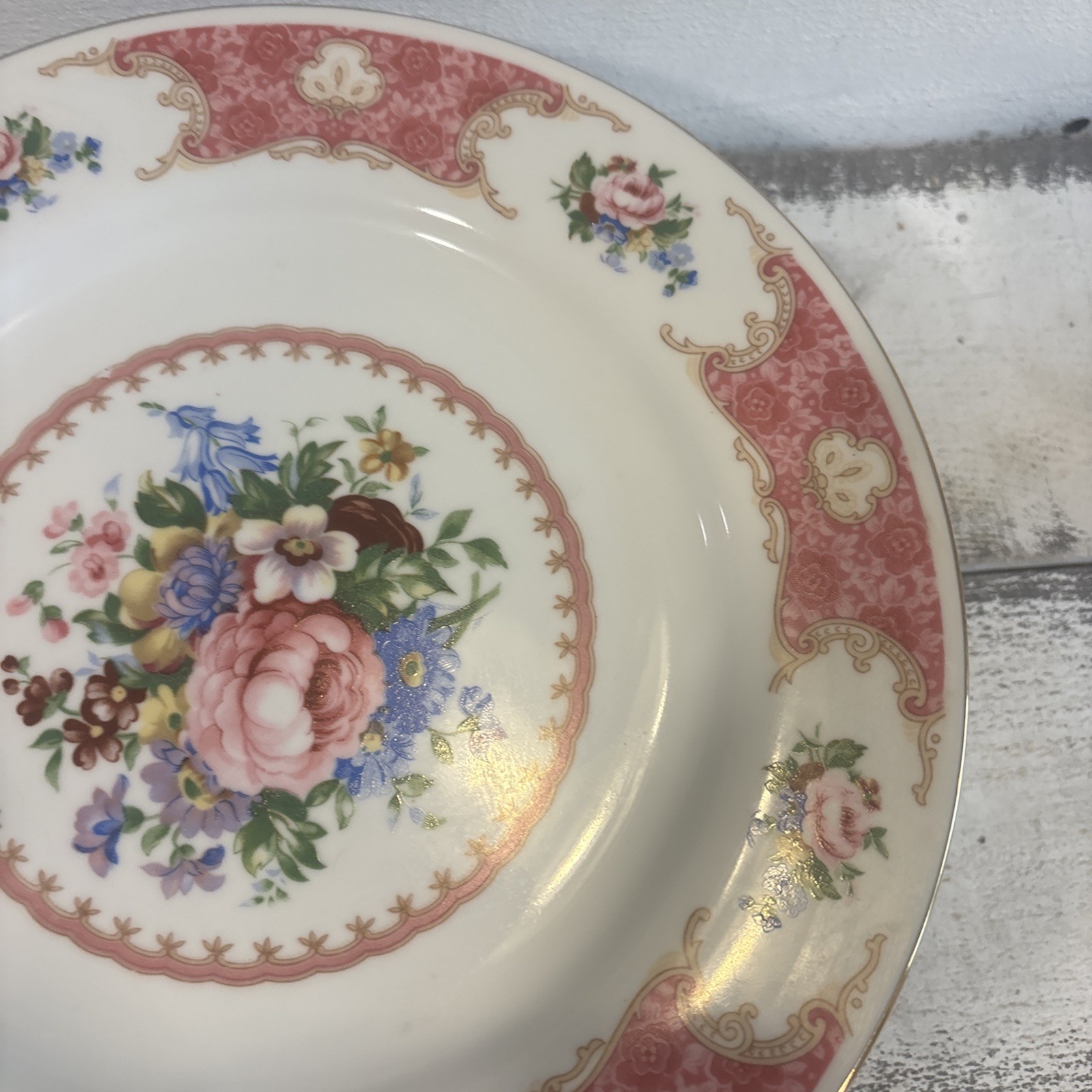 Vintage Remington Spring Garden Red Sea Dinner Plate 10.25″ – Choose QTY